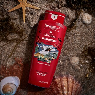 Foto 2 | Gel De Baño Old Spice Sharkhammer Para Hombre, 720 Ml (paquete De 4) - Venta Internacional.