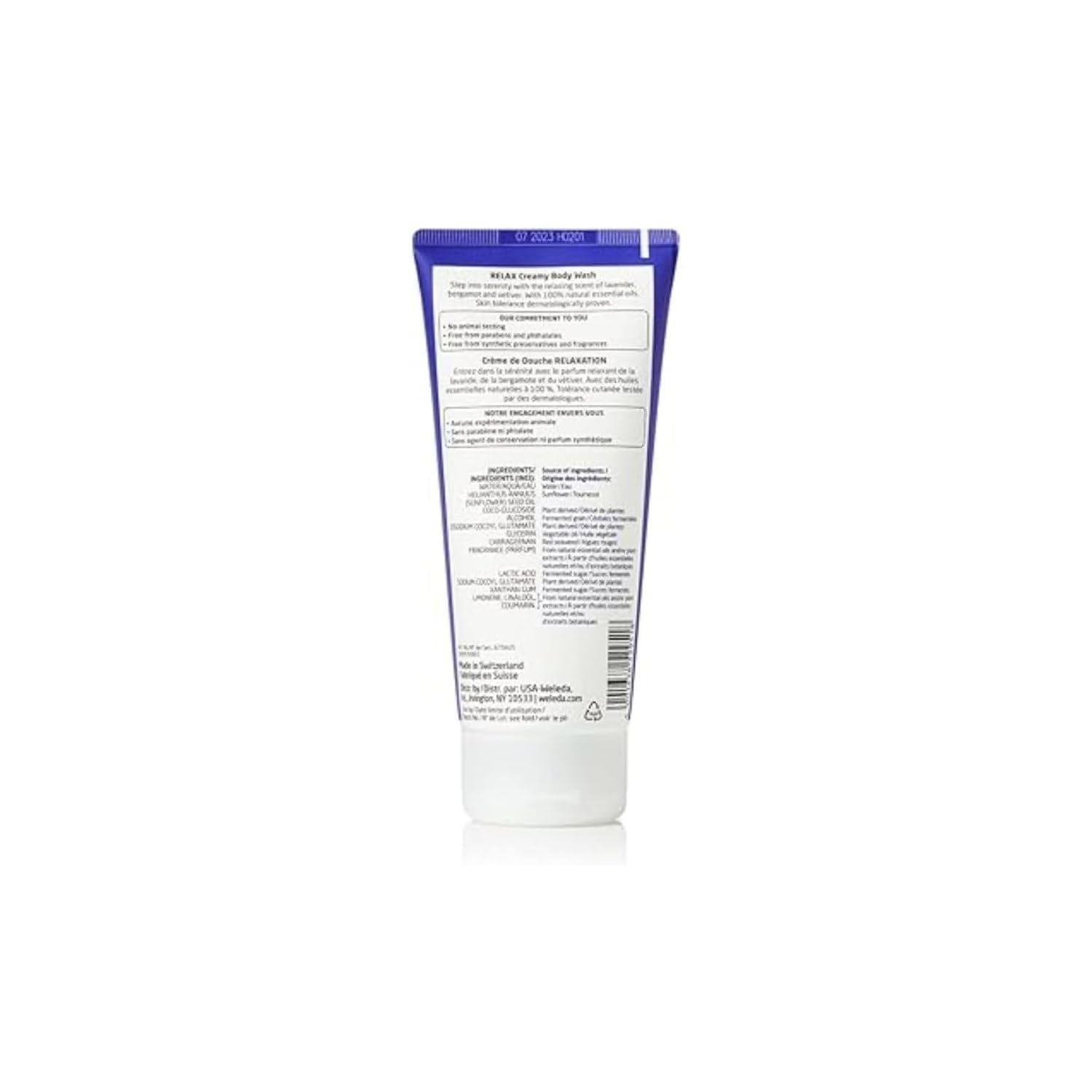 Foto 3 pulgar | Gel De Baño Weleda Aroma Essentials Relax 200 Ml Sin Parabenos - Venta Internacional.