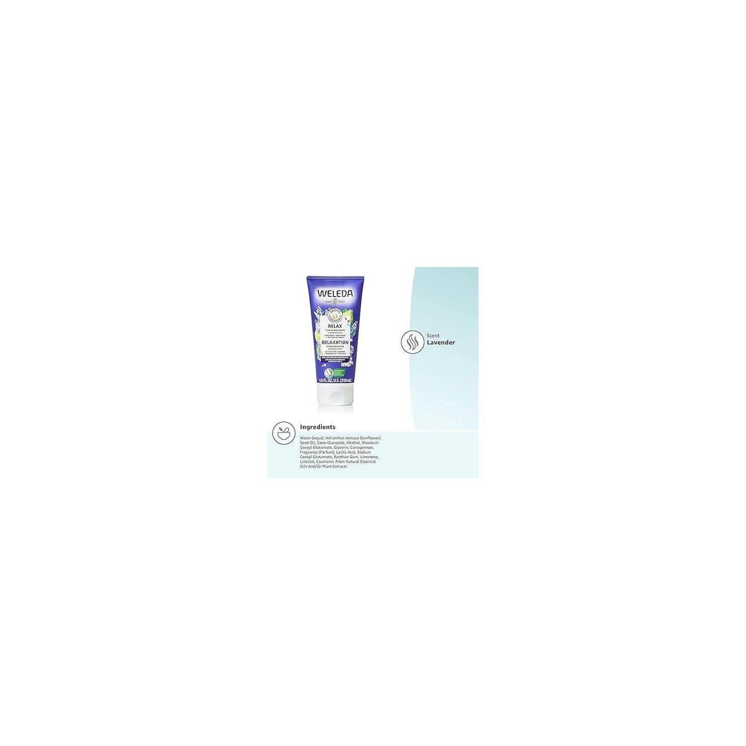 Foto 7 pulgar | Gel De Baño Weleda Aroma Essentials Relax 200 Ml Sin Parabenos - Venta Internacional.
