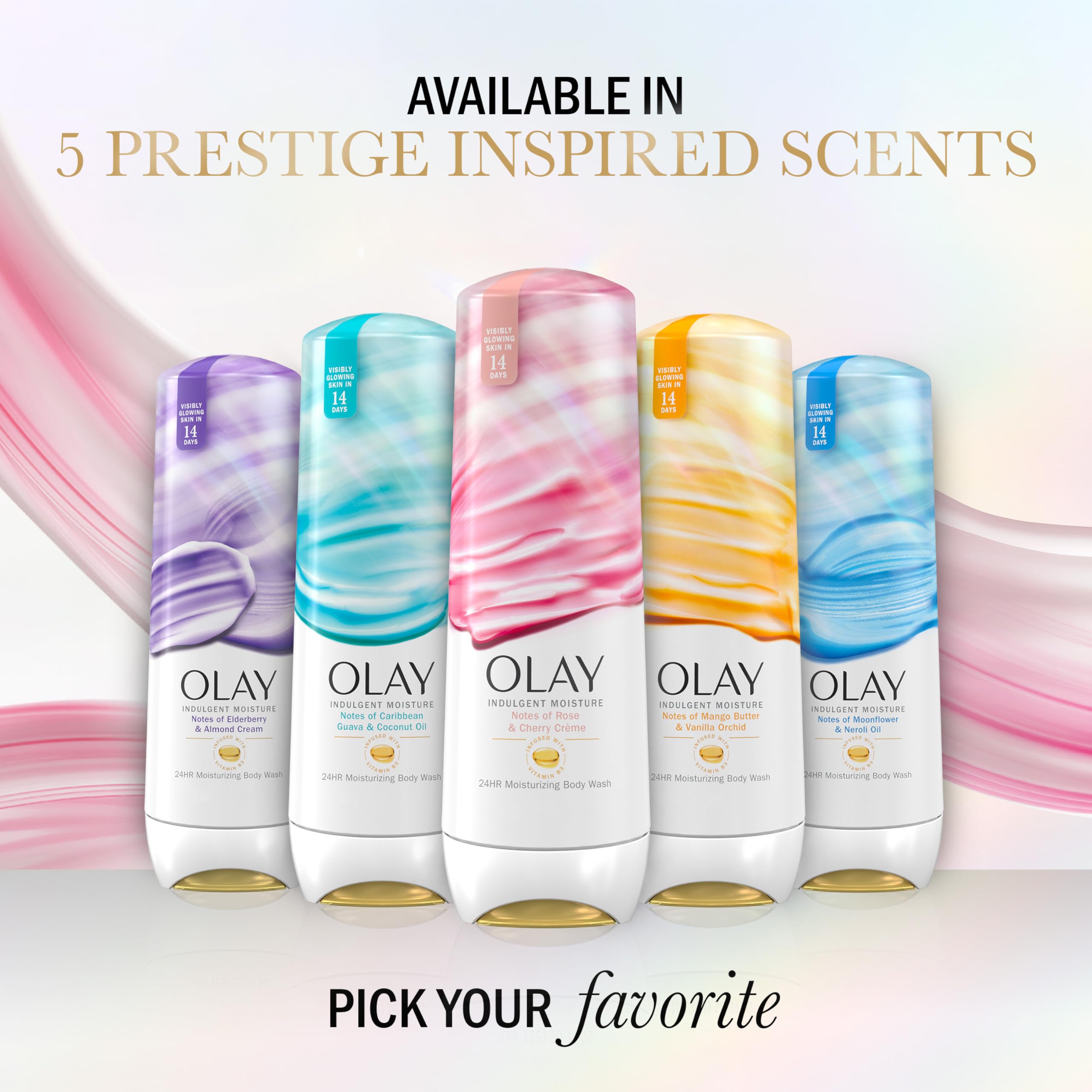 Foto 7 pulgar | Gel de Baño Olay Indulgent Moisture 591 Ml con Vitamina B3 - Venta Internacional