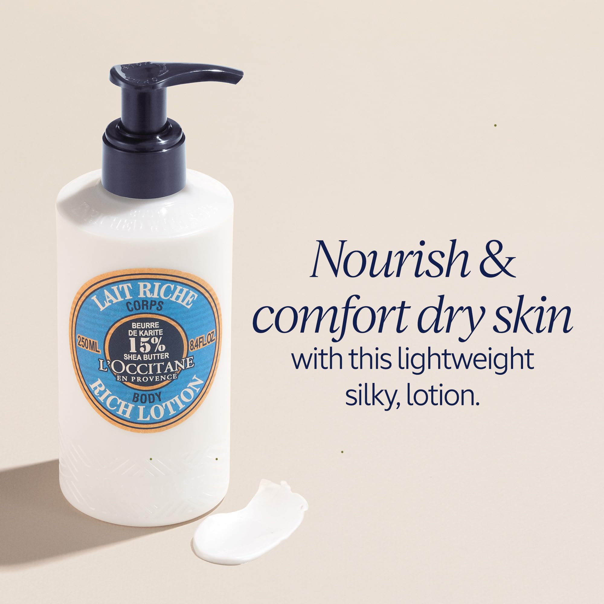 Foto 2 | Loción Corporal Hidratante De Manteca De Karité L'occitane 250 Ml - Venta Internacional.