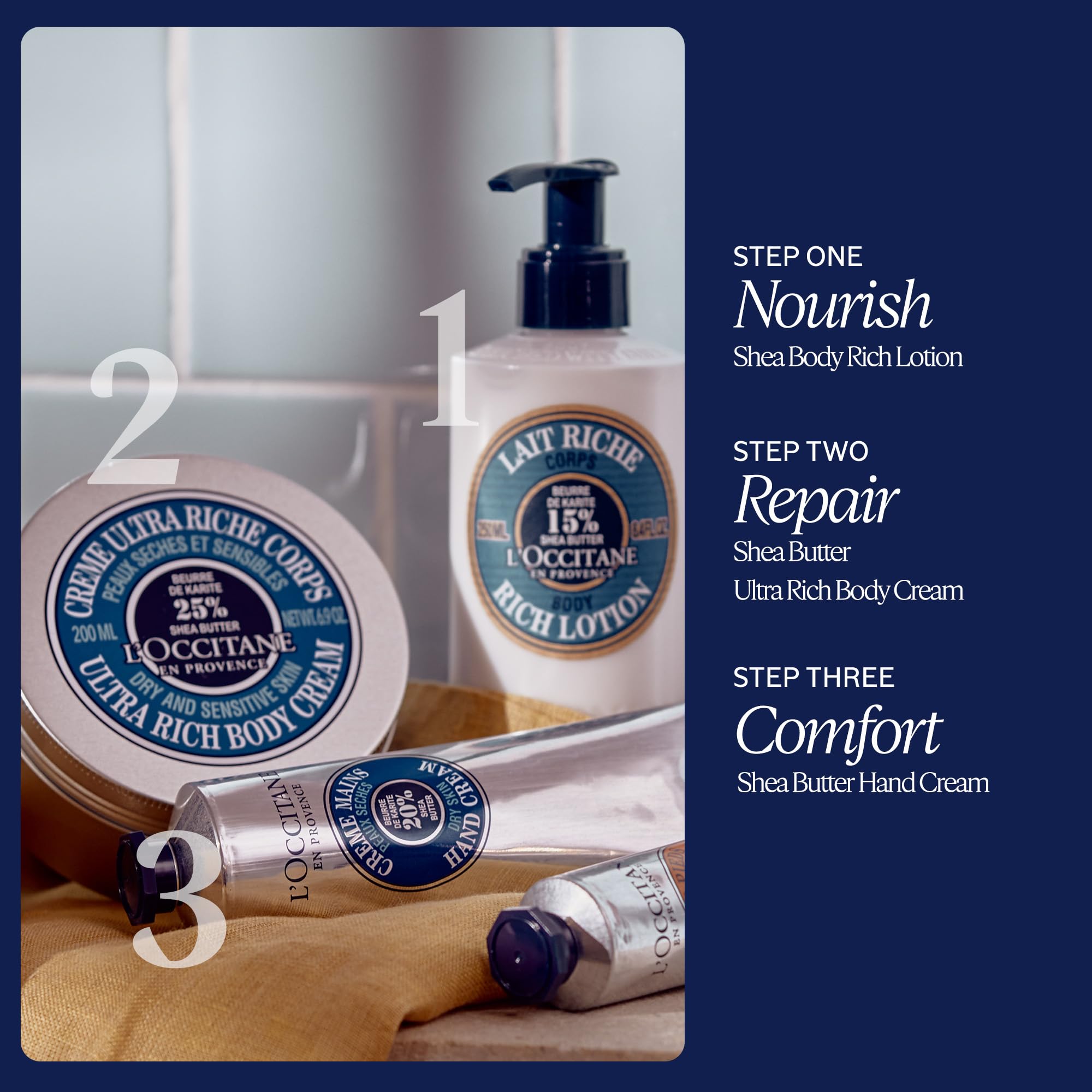 Foto 6 | Loción Corporal Hidratante De Manteca De Karité L'occitane 250 Ml - Venta Internacional.