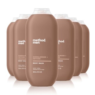 Foto 1 | Body Wash Method Para Hombre, Sándalo Y Vetiver, 532 Ml (paquete De 6) - Venta Internacional.