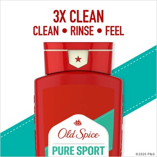 Foto 5 | Gel De Baño Old Spice High Endurance Pure Sport 700 Ml X4 - Venta Internacional.