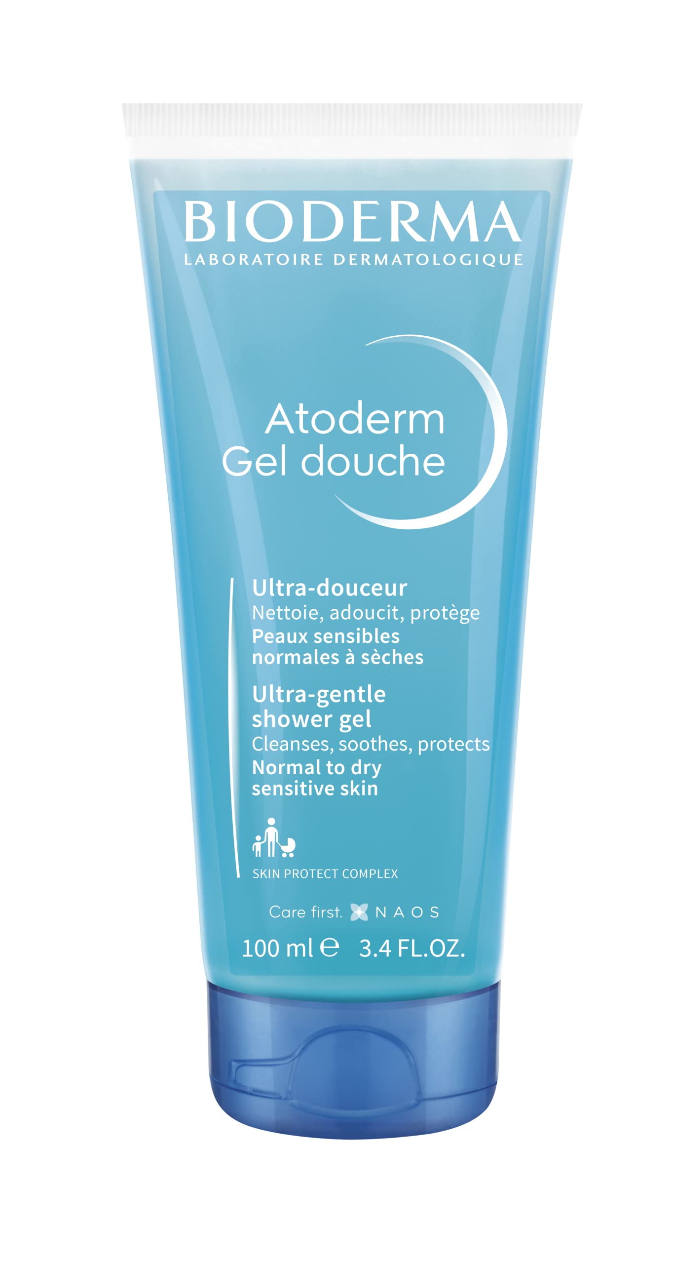 Gel De Ducha Bioderma Atoderm Hidratante 100 Ml Para La Familia - Venta Internacional.