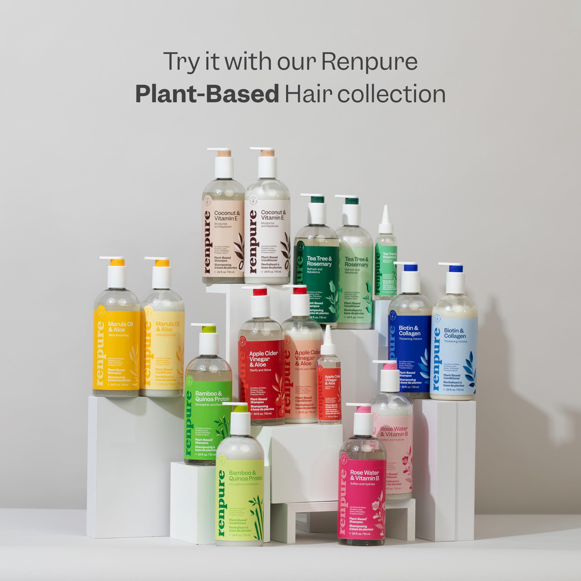 Foto 8 pulgar | Gel De Baño Renpure Árbol De Té Y Menta, 720 Ml, Paquete De 2 - Venta Internacional.