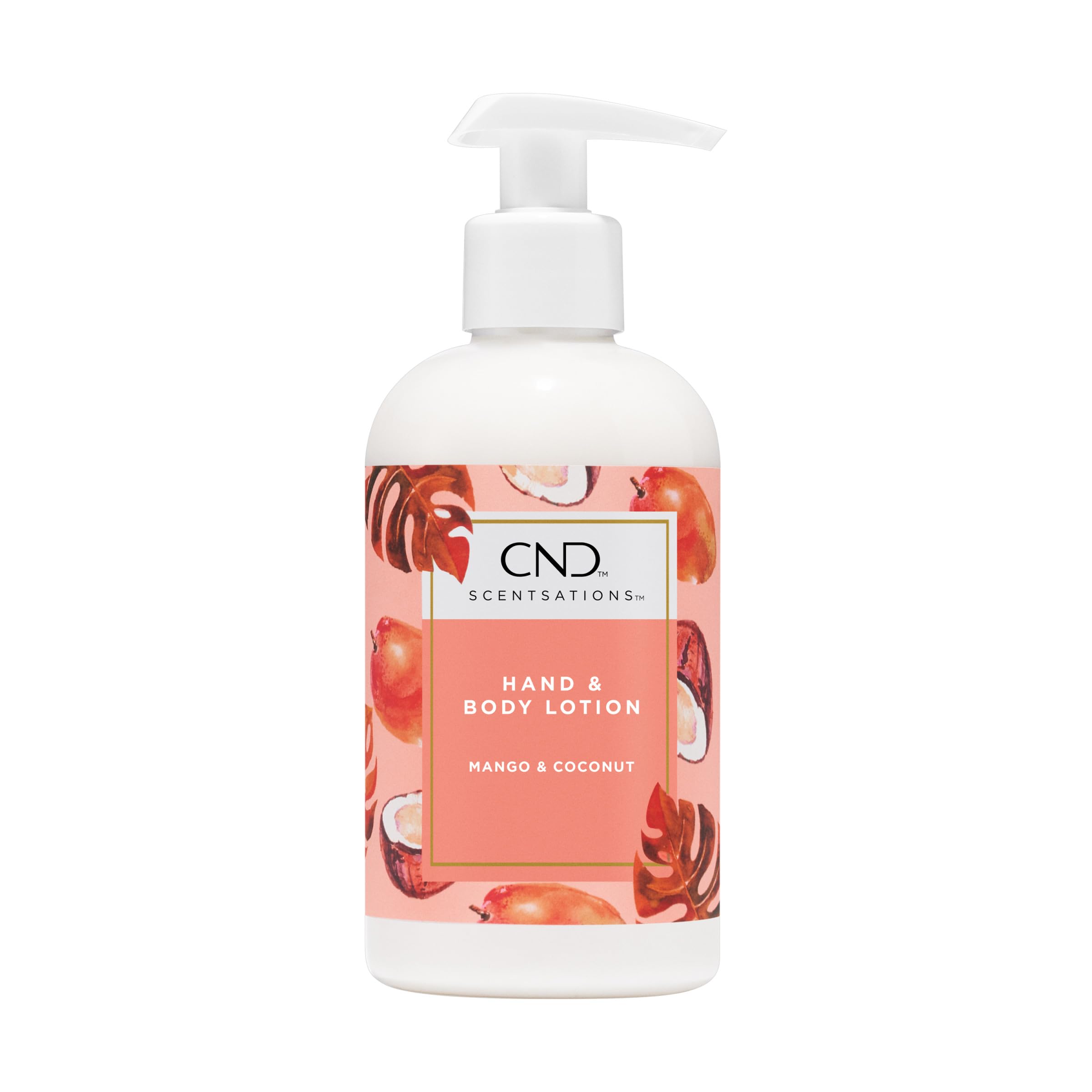 Loción Cnd Creative Scentsations Para Manos Y Cuerpo, Mango Y Coco, 245 Ml - Venta Internacional.