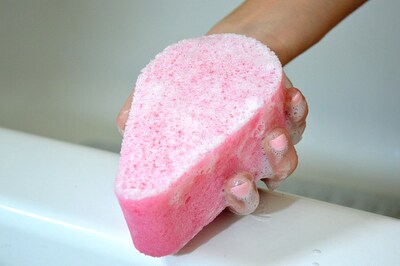 Foto 3 | Esponja De Gel Corporal, Esponjosa, Anticelulítica, Más De 20 Lavados, Paquete De 2 - Venta Internacional.