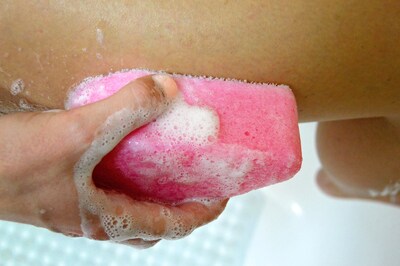 Foto 5 | Esponja De Gel Corporal, Esponjosa, Anticelulítica, Más De 20 Lavados, Paquete De 2 - Venta Internacional.