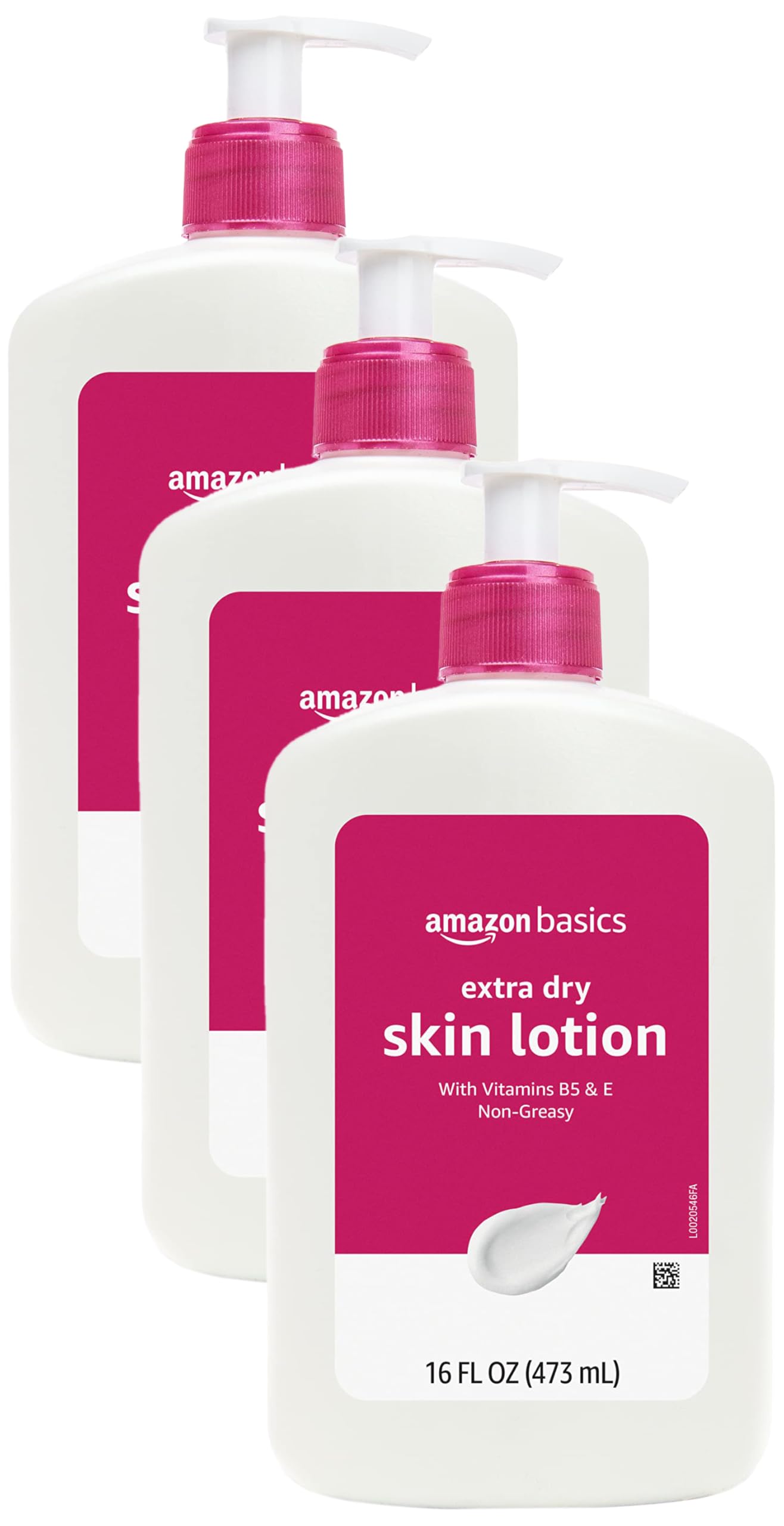 Foto 2 pulgar | Loción Amazon Basics Para Piel Extraseca 473 Ml Con Vitaminas B5 Y E - Venta Internacional.