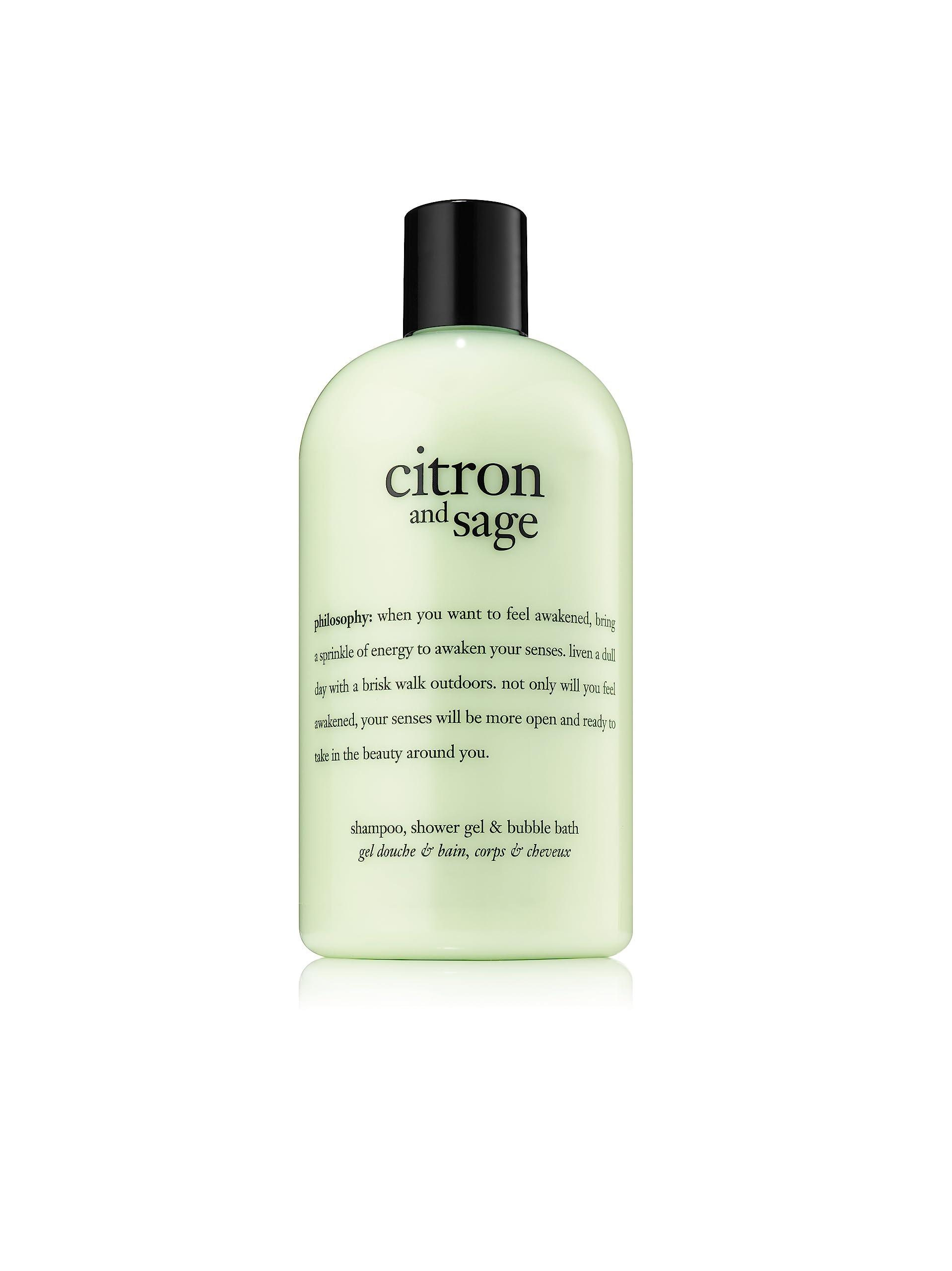 Champú, Gel De Ducha, Baño De Burbujas Philosophy Citron & Sage 480 Ml - Venta Internacional.