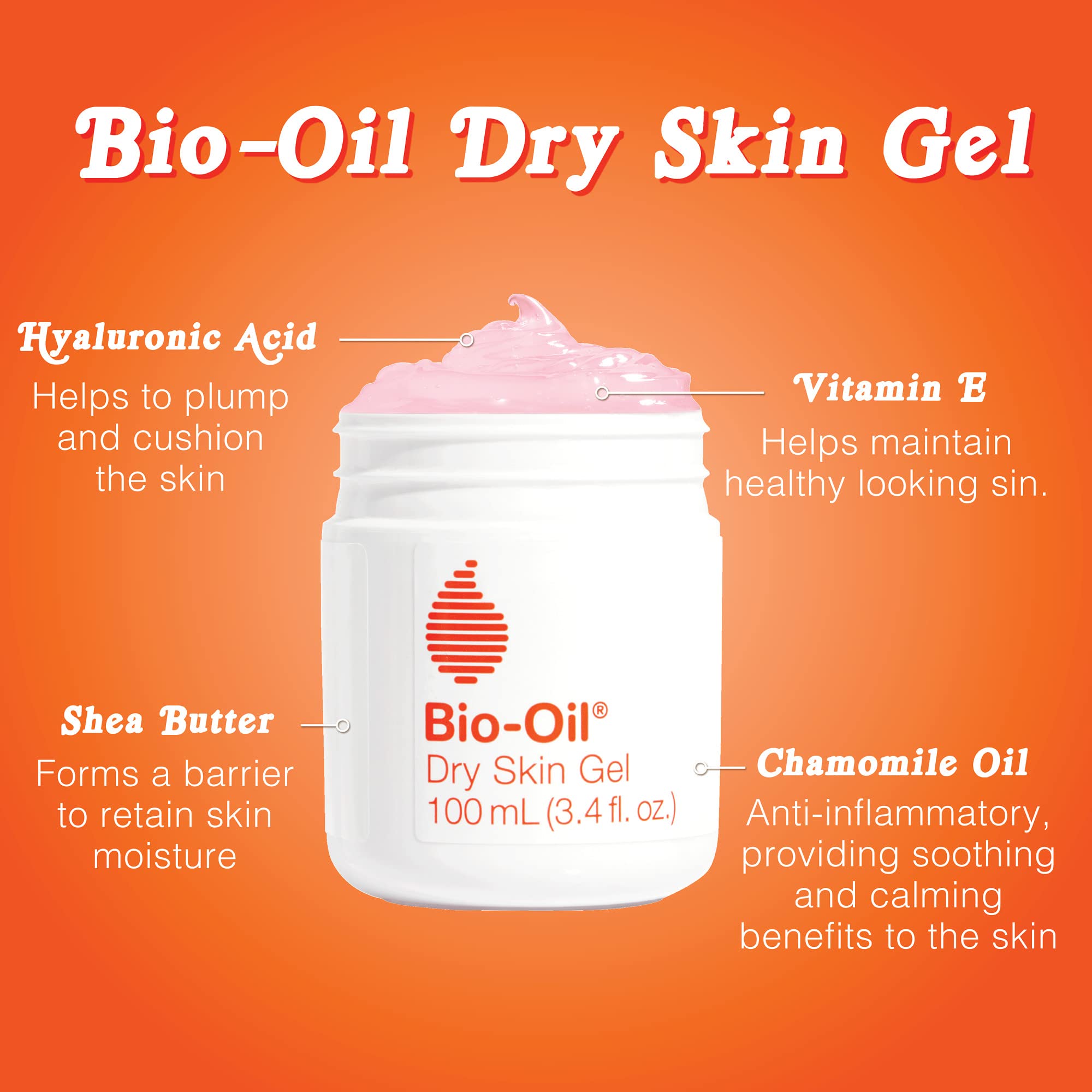 Foto 3 pulgar | Gel Hidratante Bio-oil Para Piel Seca Para Rostro Y Cuerpo, 200 Ml - Venta Internacional.