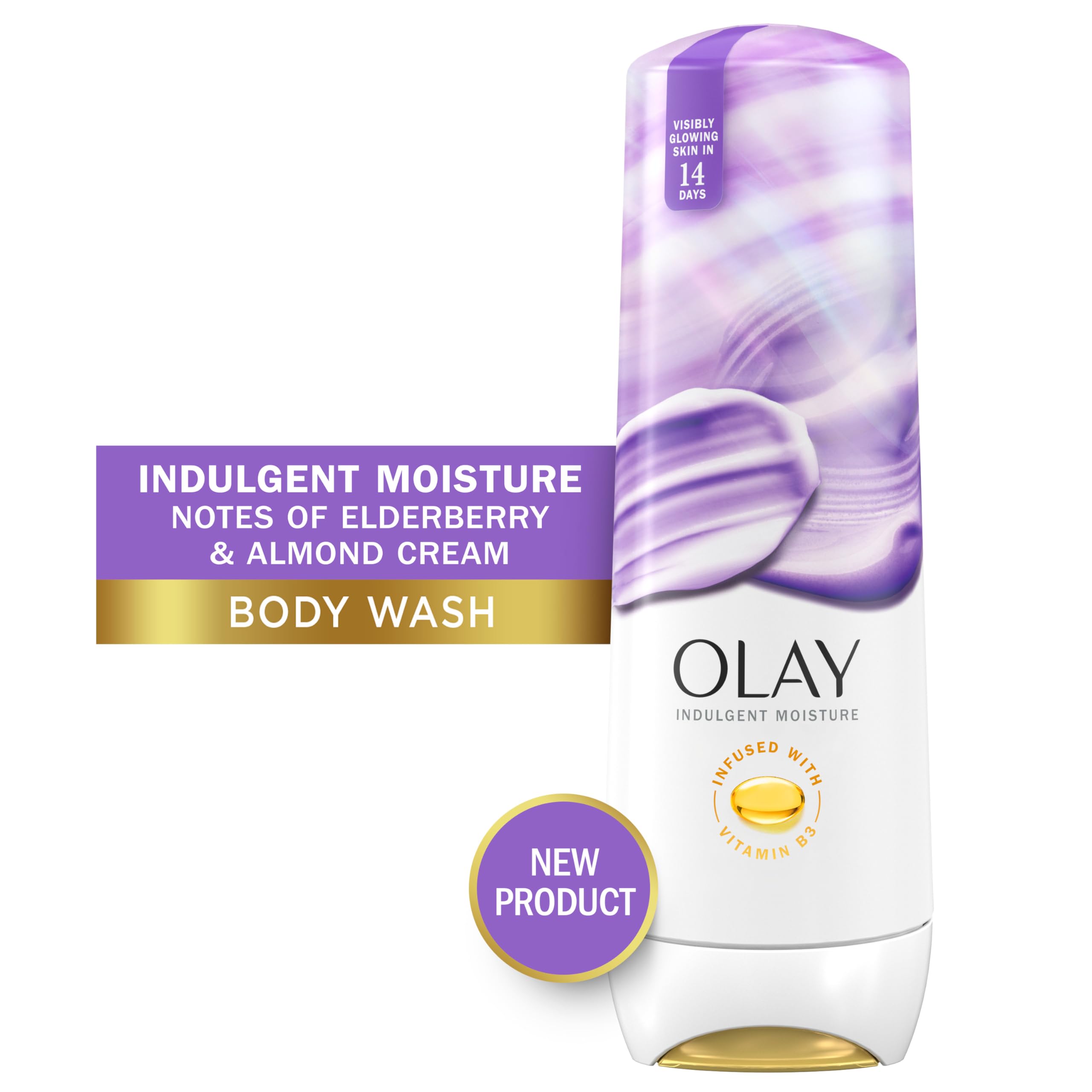 Foto 3 pulgar | Gel de Baño Olay Indulgent Moisture con Vitamina B3 591 Ml - Venta Internacional