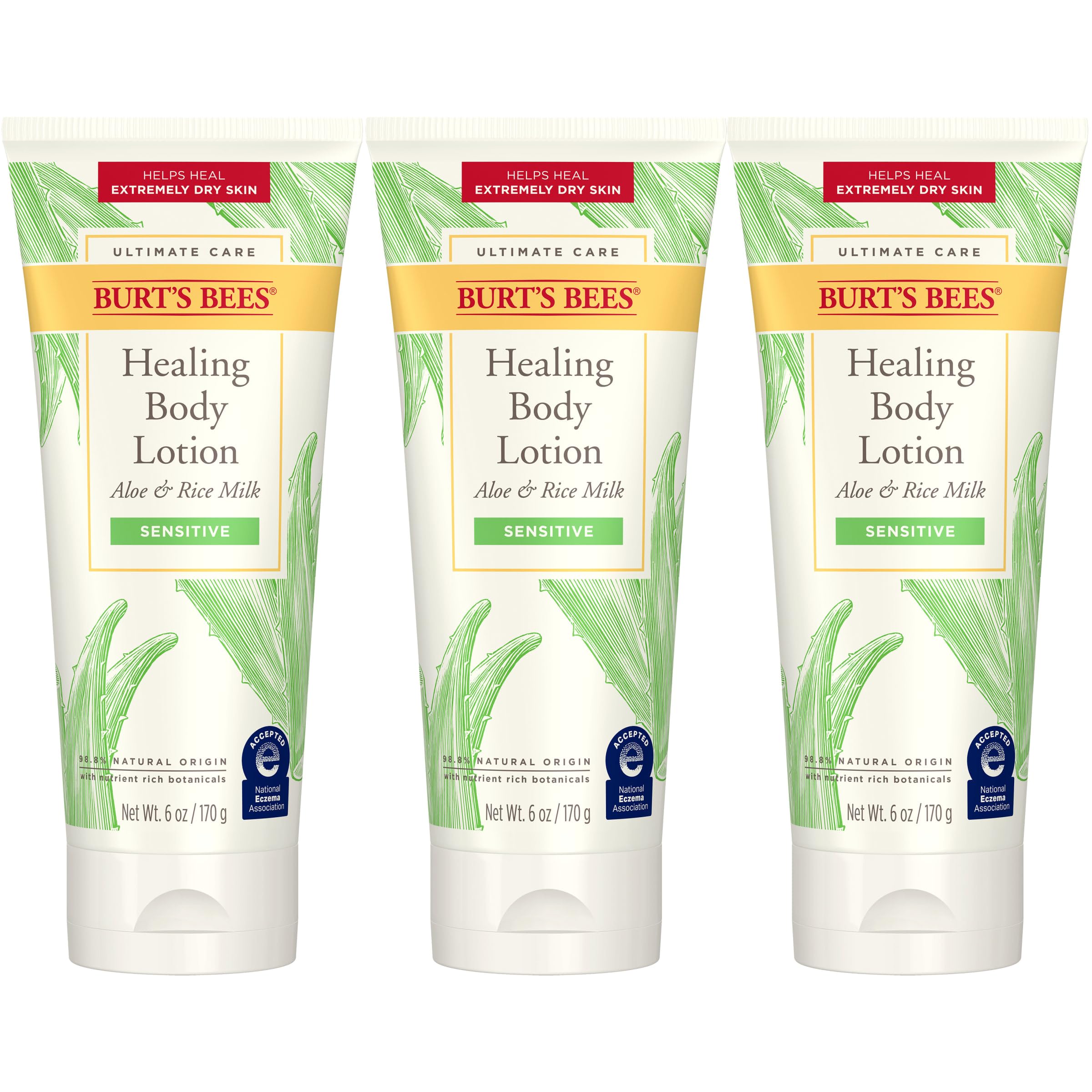 Loción Corporal Burt's Bees Ultimate Care Healing 180 Ml Sensitive - Venta Internacional.