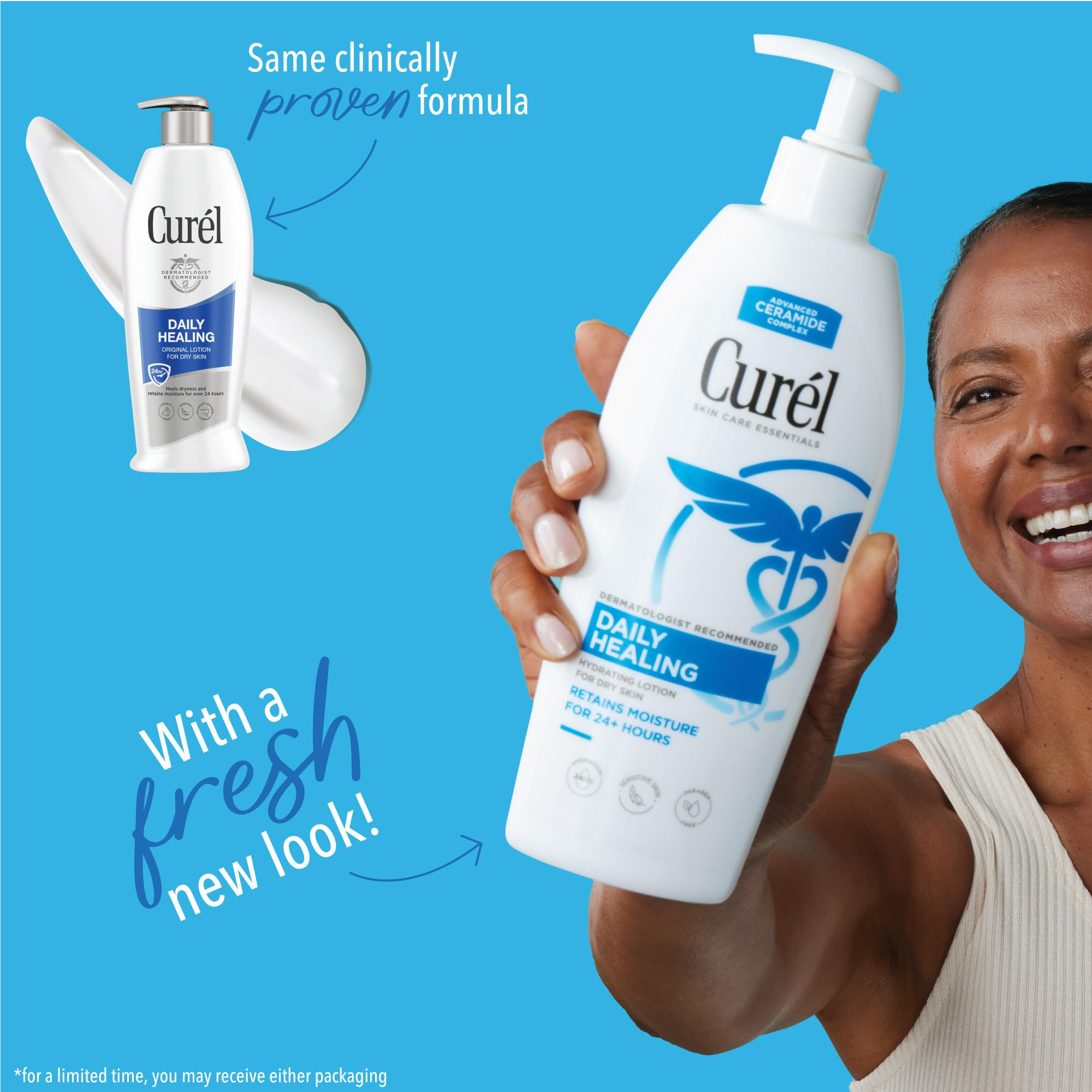 Foto 2 | Loción Corporal Curel Daily Healing 591 Ml Para Piel Seca - Venta Internacional.