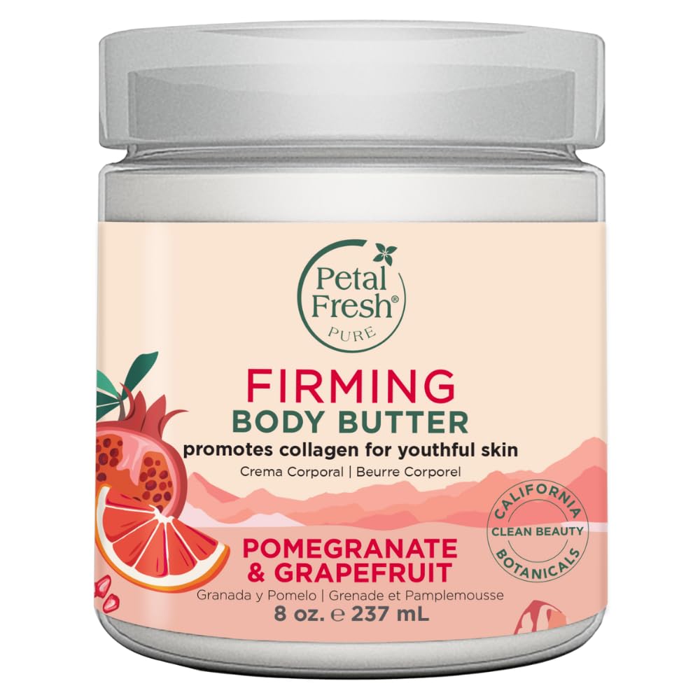 Manteca Corporal Petal Fresh, Pura, Reafirmante, Granada Y Pomelo - Venta Internacional.