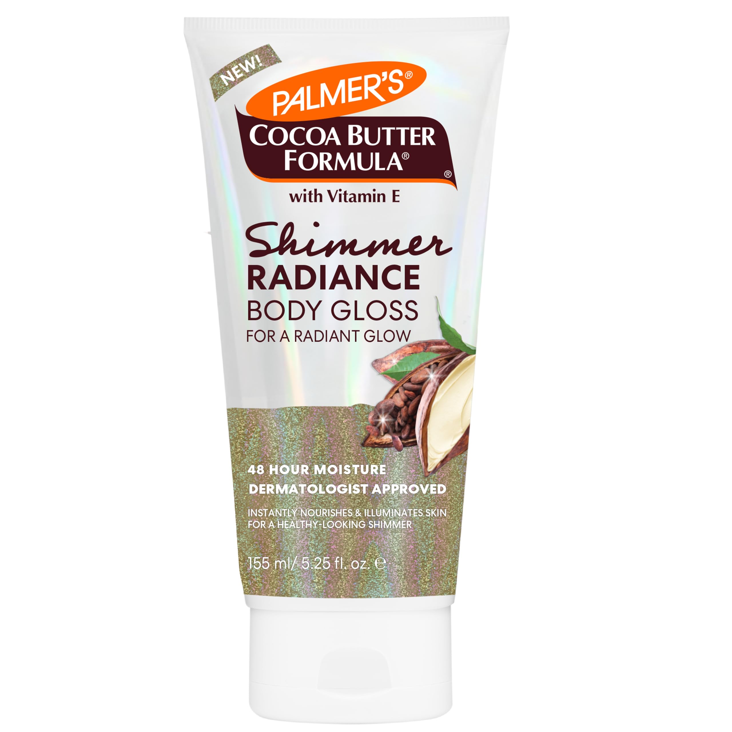 Loción Corporal Palmer's Cocoa Butter Shimmer 155 Ml Con Vitamina E - Venta Internacional.