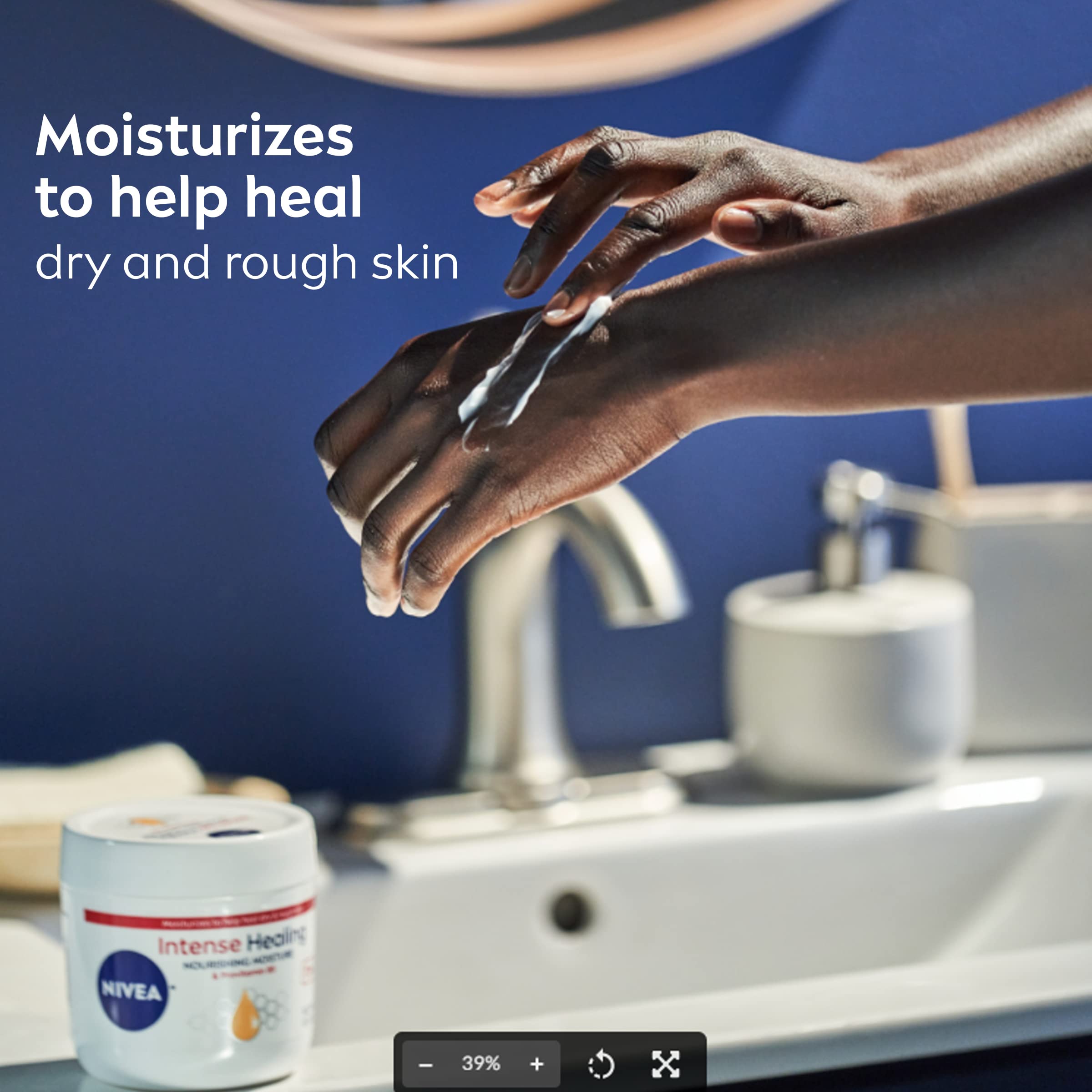Foto 2 | Crema Corporal Hidratante Nivea Intense Healing 400 Ml (paquete De 2) - Venta Internacional.