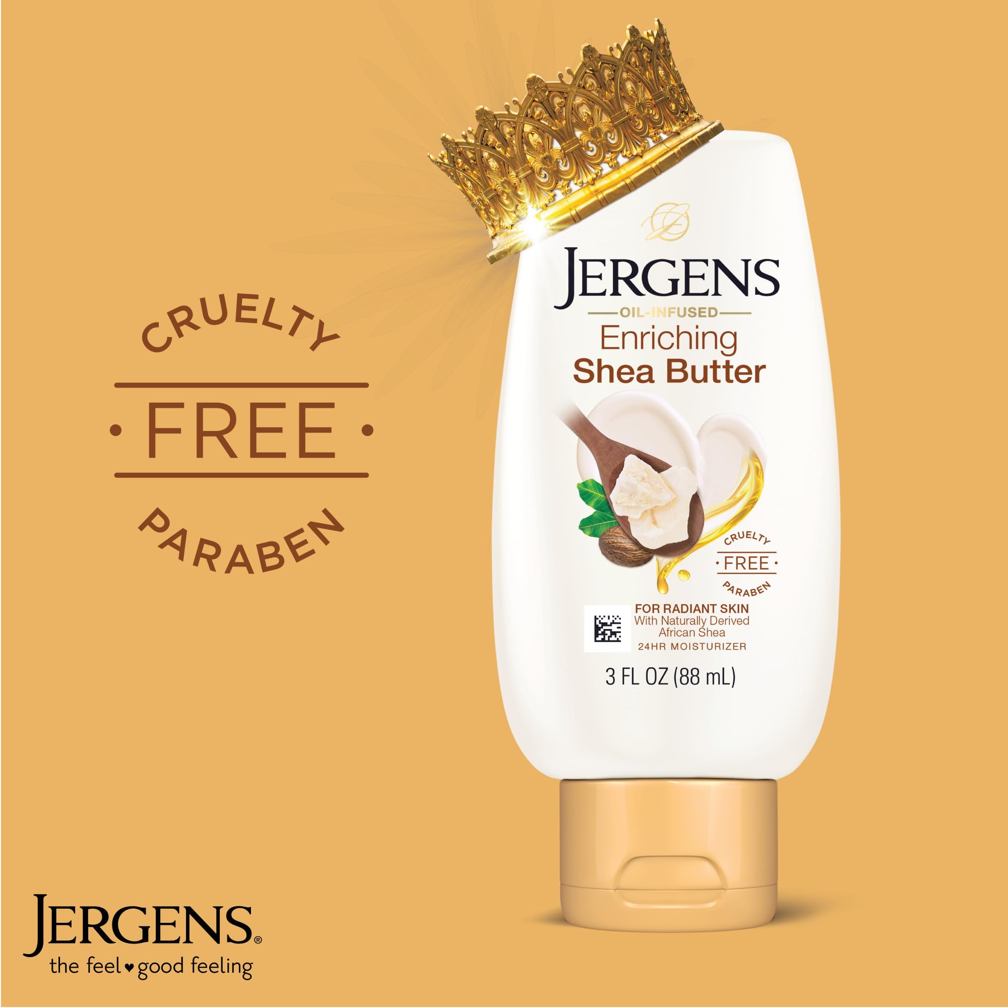Foto 4 pulgar | Loción Acondicionadora Profunda Con Manteca De Karité Jergens, 250 Ml (paquete De 8) - Venta Internacional.