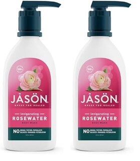 Foto 1 | Gel De Baño Jason Natural, Revitalizante, Agua De Rosas, 900 Ml, 2 - Venta Internacional.