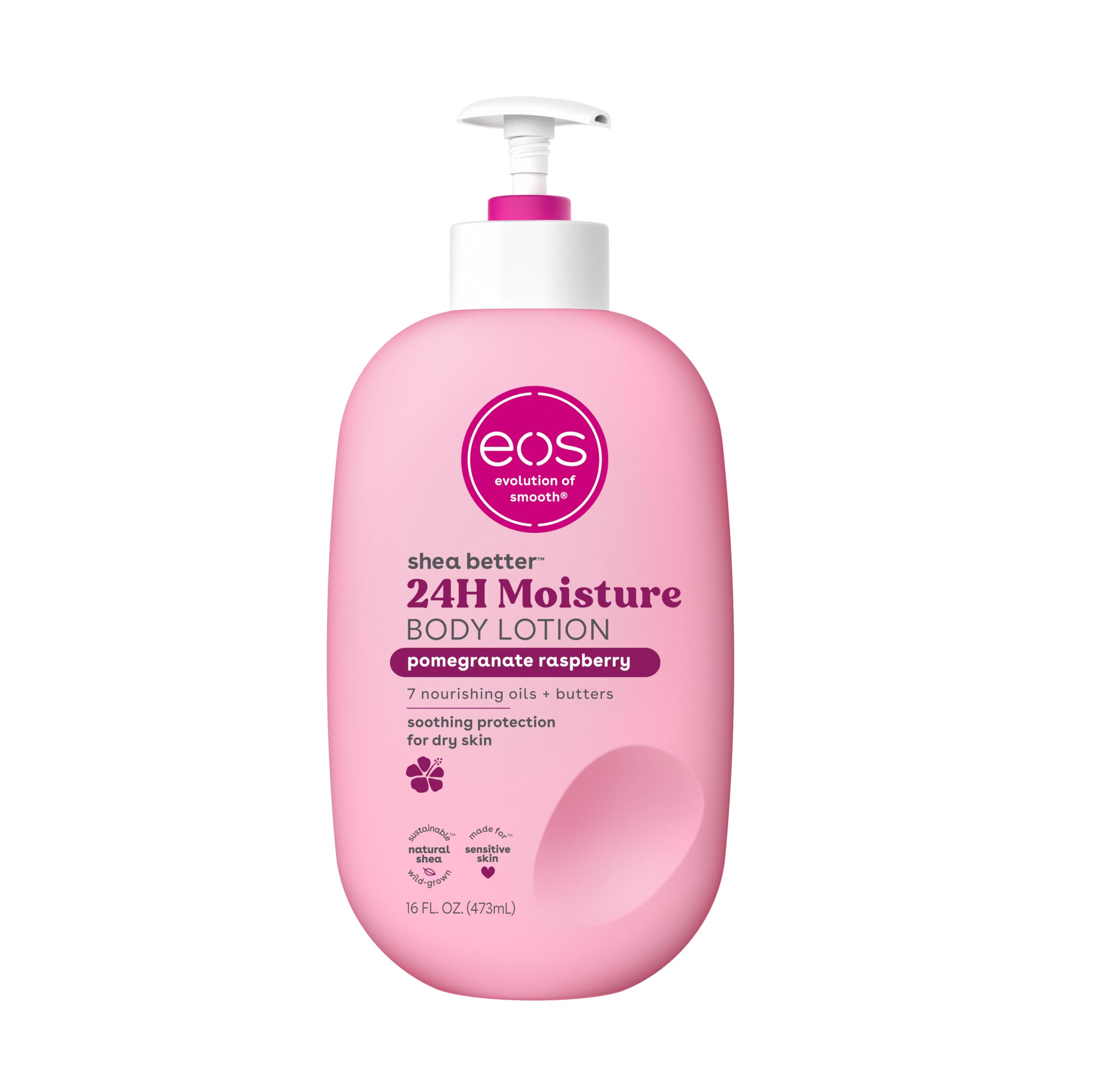 Loción Corporal Eos Shea Better Granada Y Frambuesa 473 Ml - Venta Internacional.