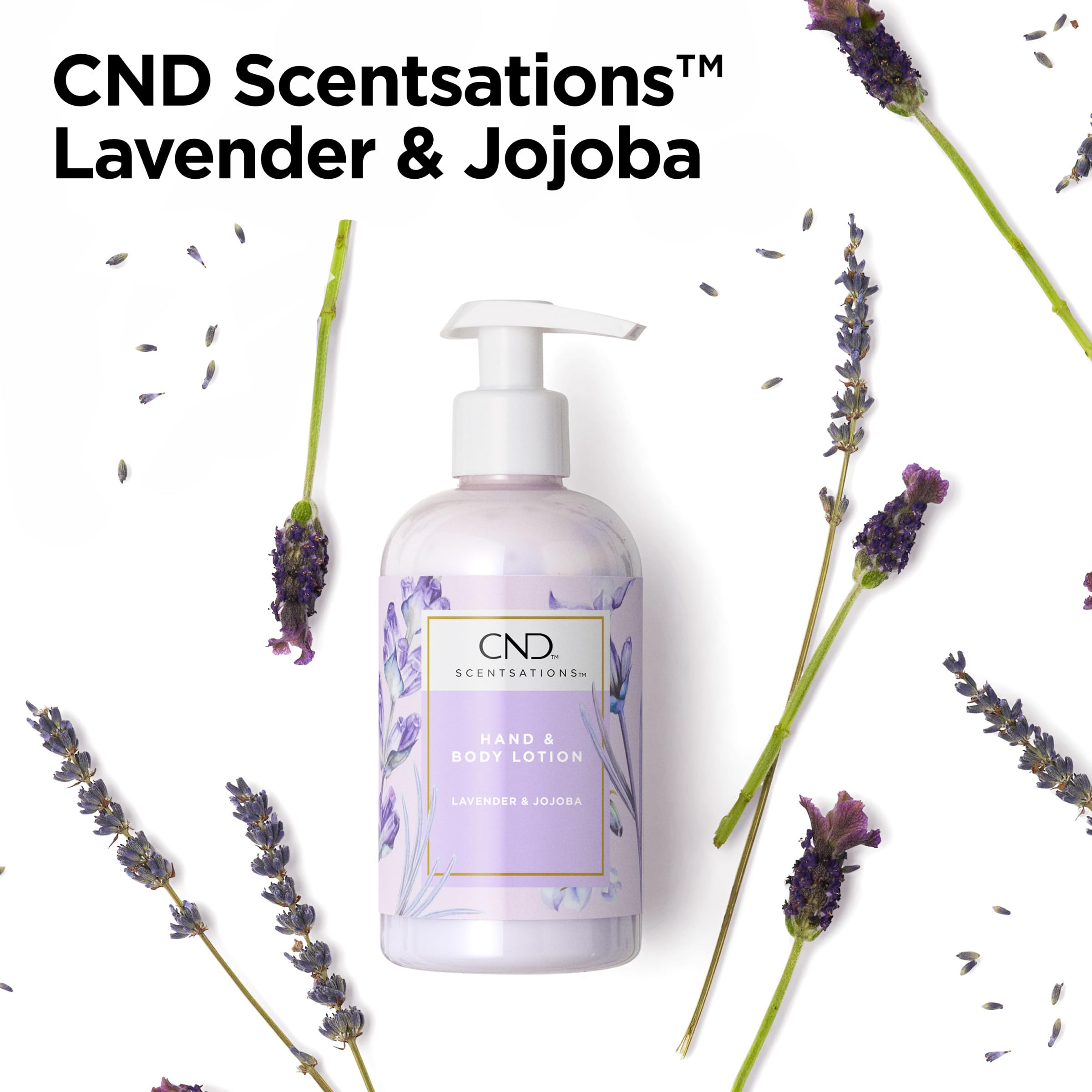 Foto 5 pulgar | Loción Cnd Scentsations Lavanda Y Jojoba 245 Ml - Venta Internacional.