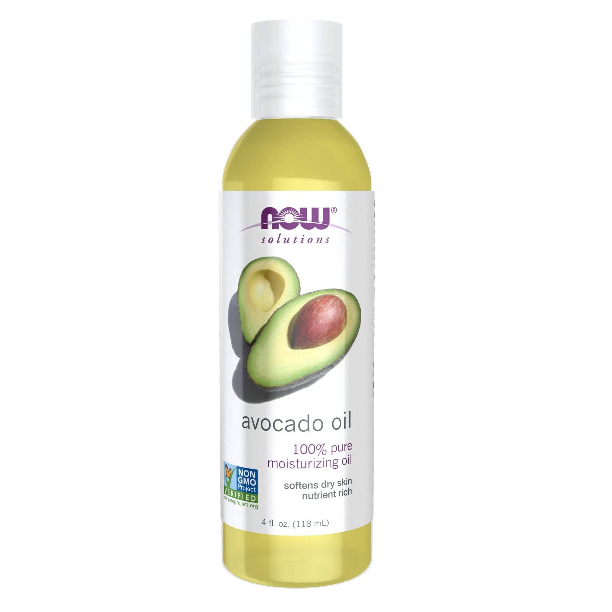 Foto 2 pulgar | Aceite Hidratante Now Foods Solutions Aceite De Aguacate 120 Ml - Venta Internacional.