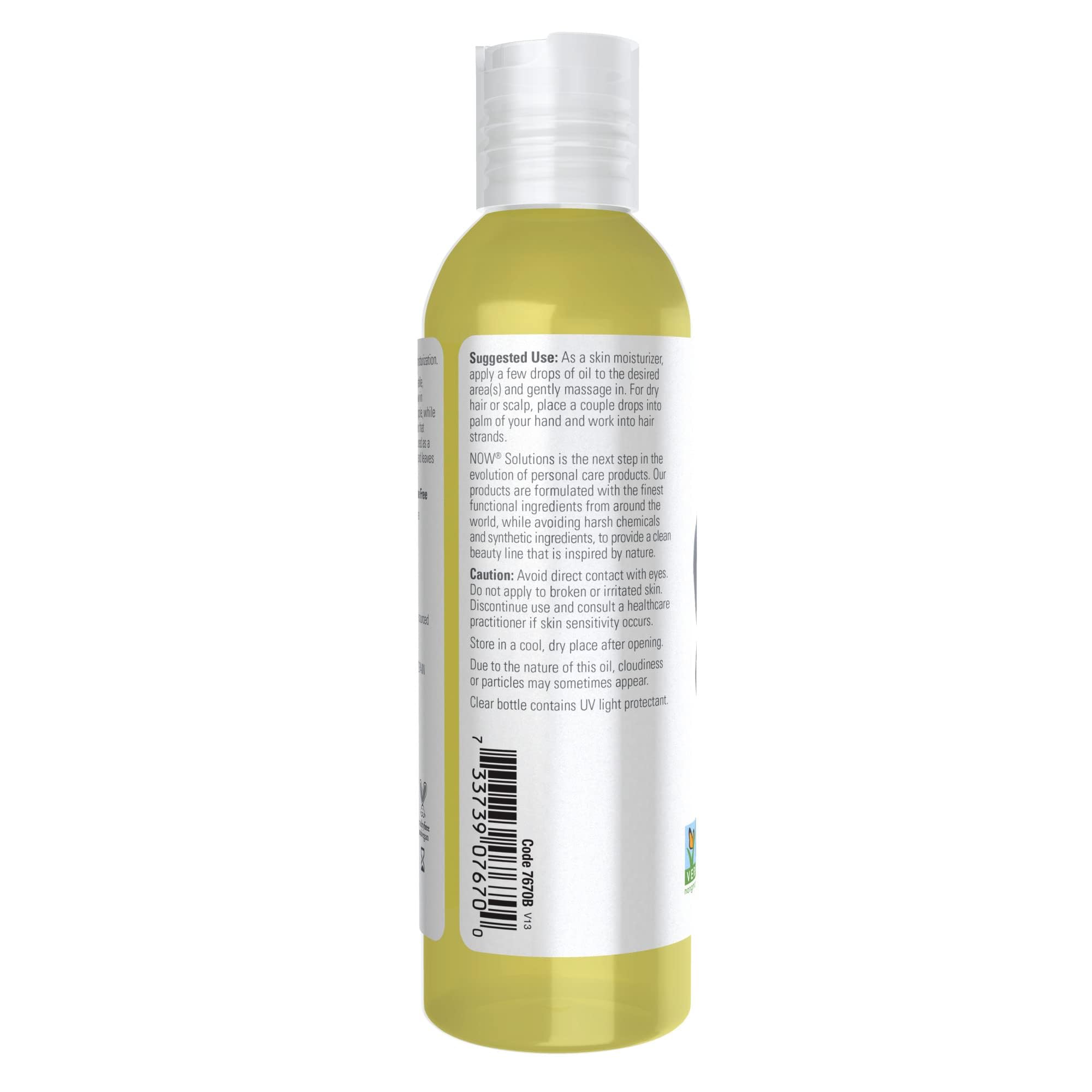 Foto 4 pulgar | Aceite Hidratante Now Foods Solutions Aceite De Aguacate 120 Ml - Venta Internacional.