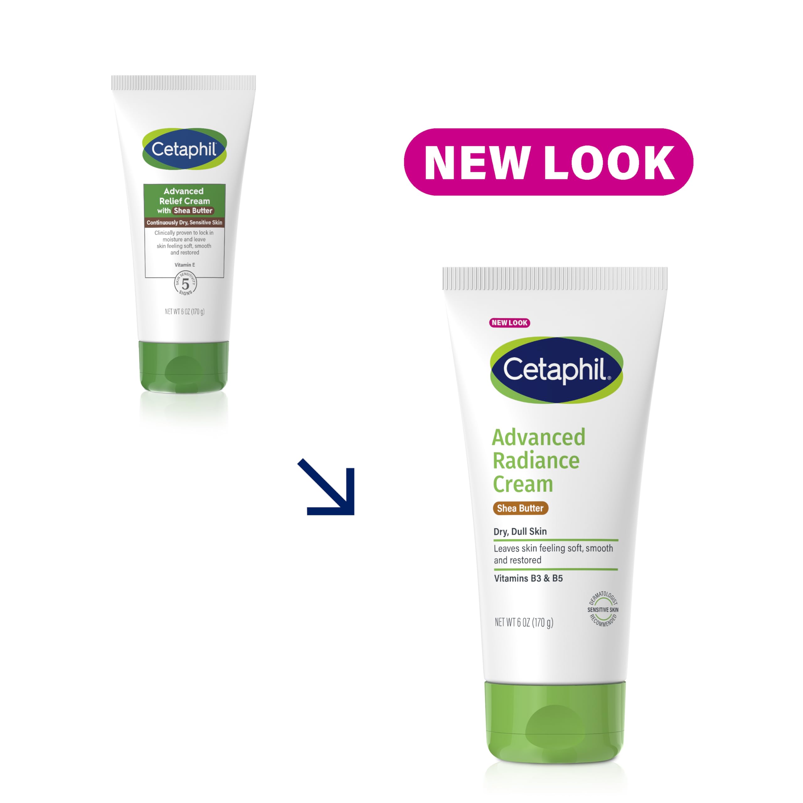 Foto 3 pulgar | Crema Cetaphil Advanced Relief Con Manteca De Karité, 177 Ml, 48 H De Hidratación - Venta Internacional.