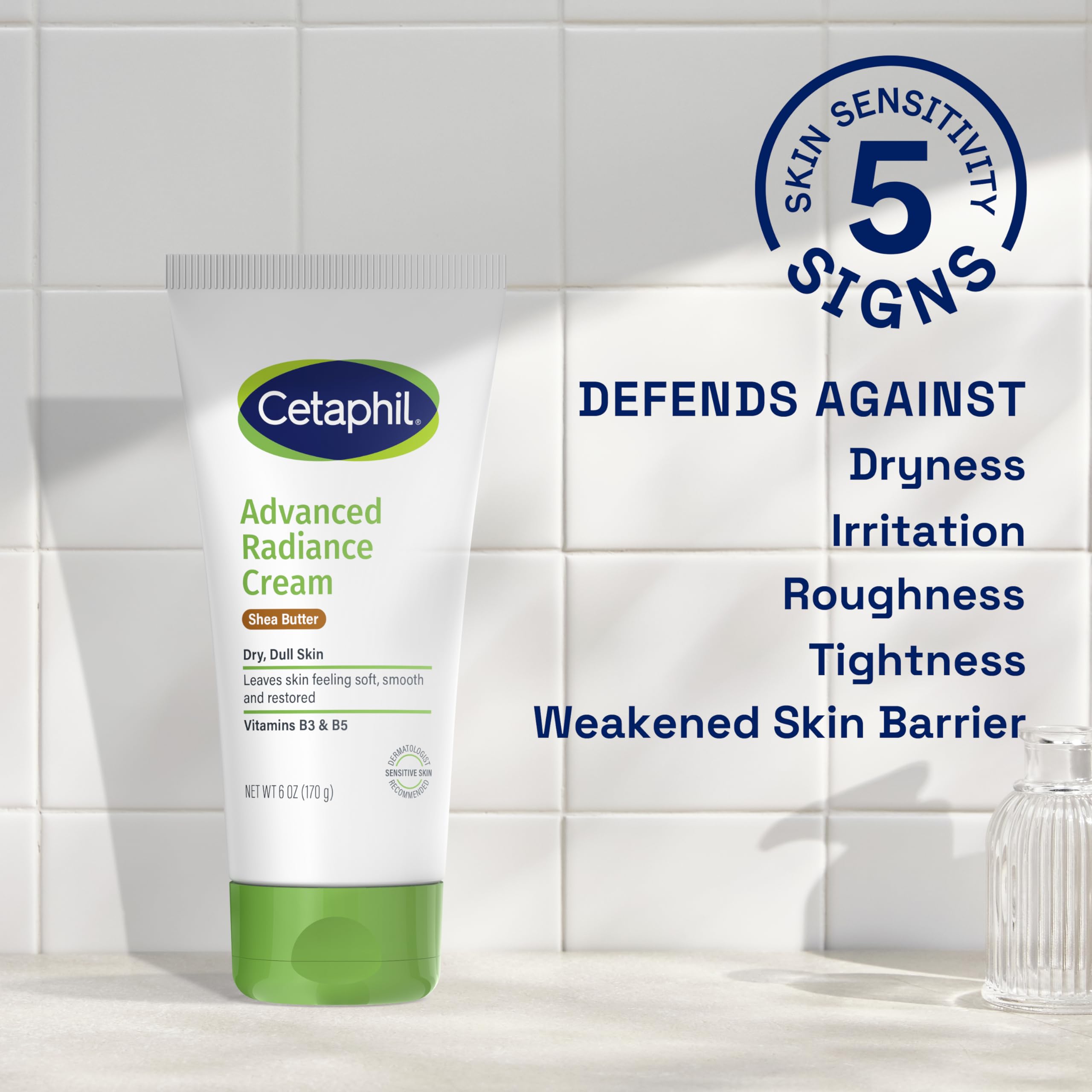 Foto 4 pulgar | Crema Cetaphil Advanced Relief Con Manteca De Karité, 177 Ml, 48 H De Hidratación - Venta Internacional.