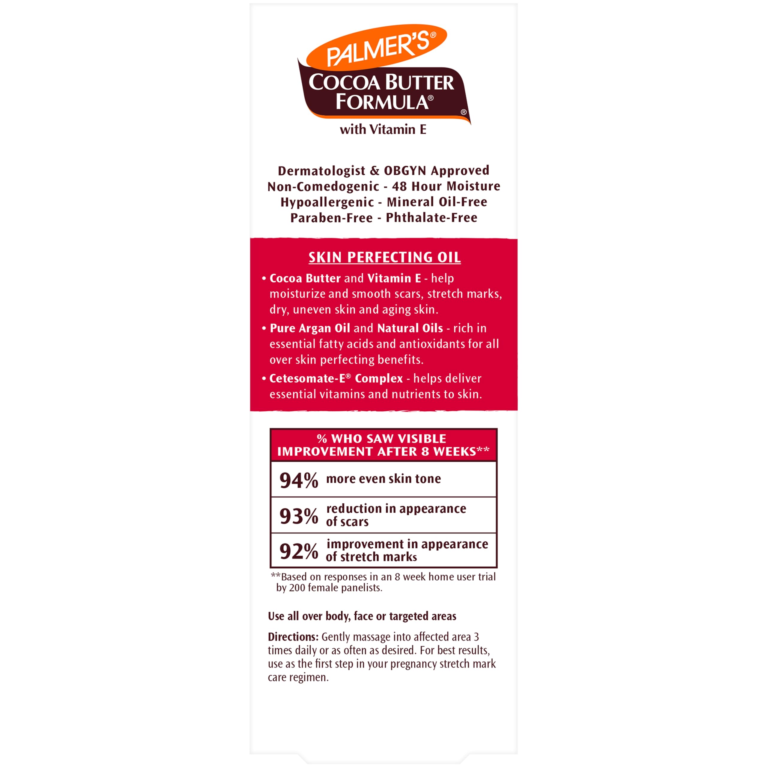Foto 4 pulgar | Aceite Corporal Hidratante Palmer's Cocoa Butter 60 Ml Con Vitamina E - Venta Internacional.