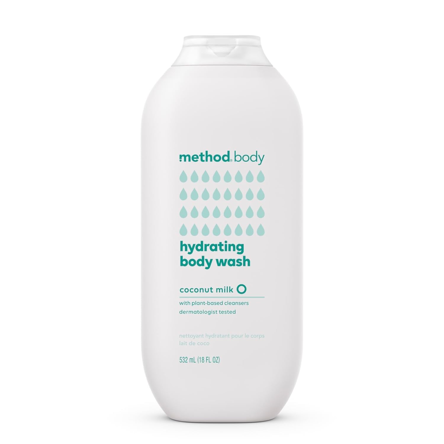 Método De Lavado Corporal: Leche De Coco Hidratante, 530 Ml, Sin Parabenos - Venta Internacional.