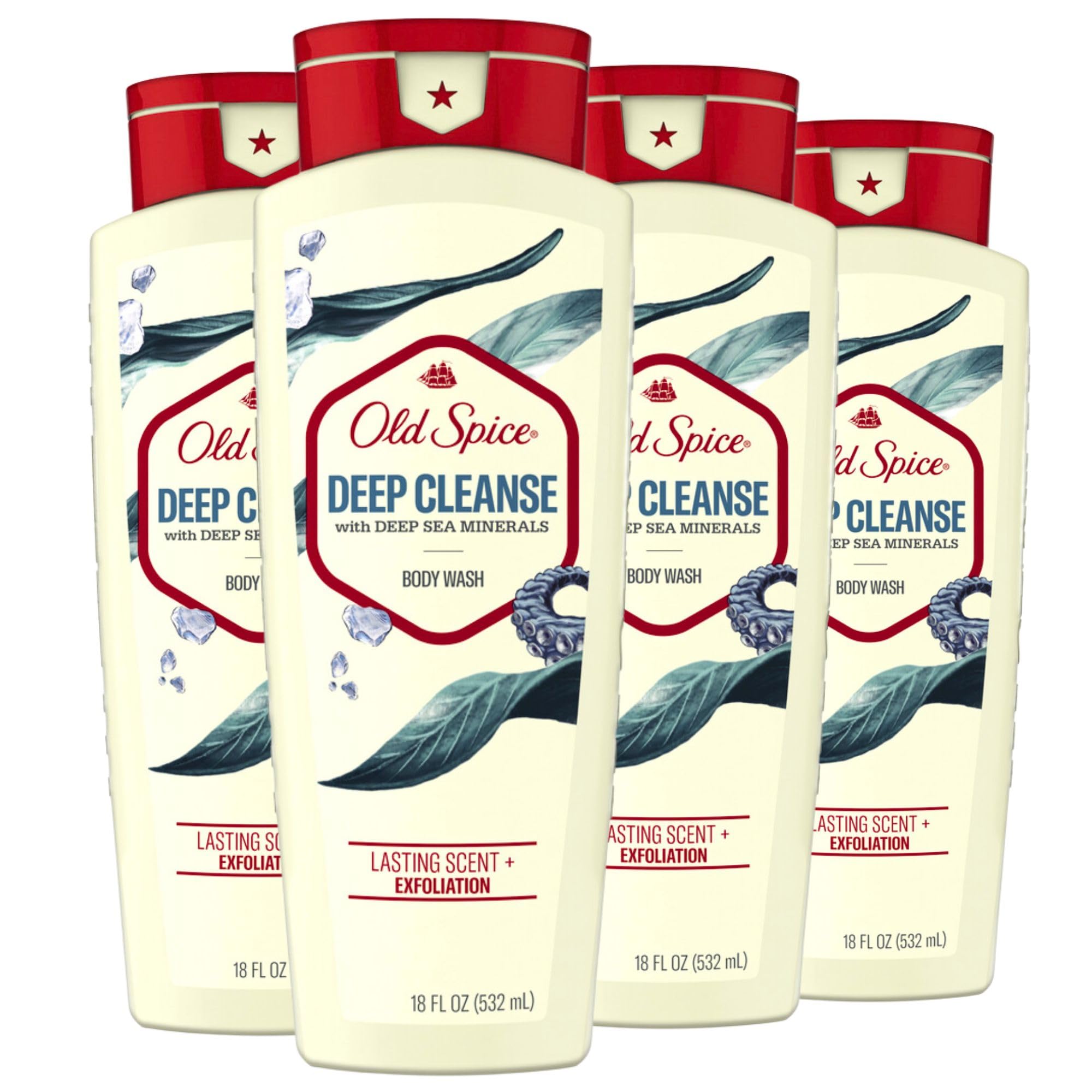 Gel De Baño Old Spice Deep Cleanse Con Minerales De Aguas Profundas, 532 Ml - Venta Internacional.