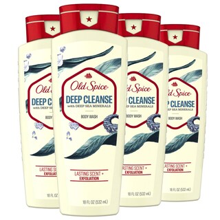 Foto 1 | Gel De Baño Old Spice Deep Cleanse Con Minerales De Aguas Profundas, 532 Ml - Venta Internacional.