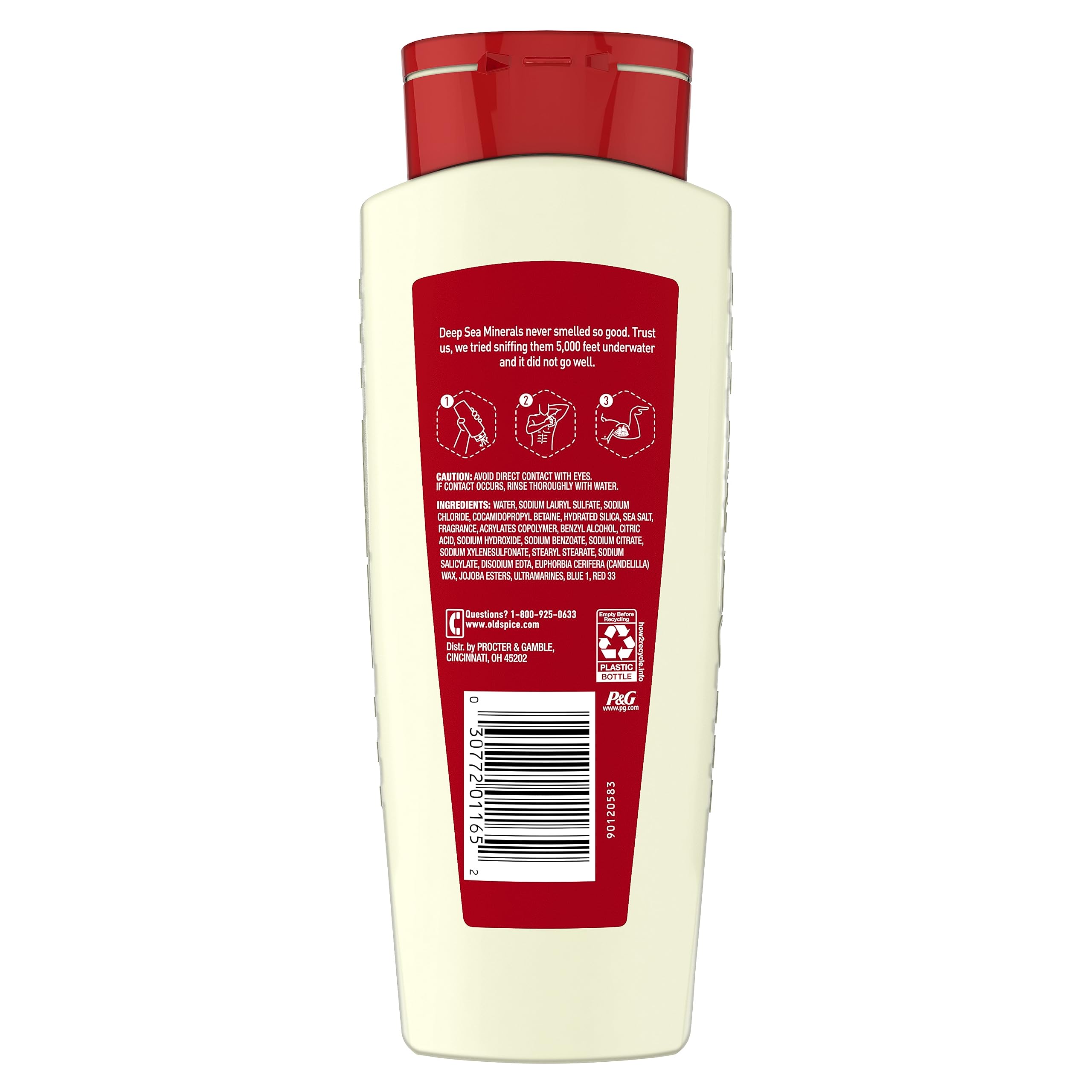 Foto 3 pulgar | Gel De Baño Old Spice Deep Cleanse Con Minerales De Aguas Profundas, 532 Ml - Venta Internacional.