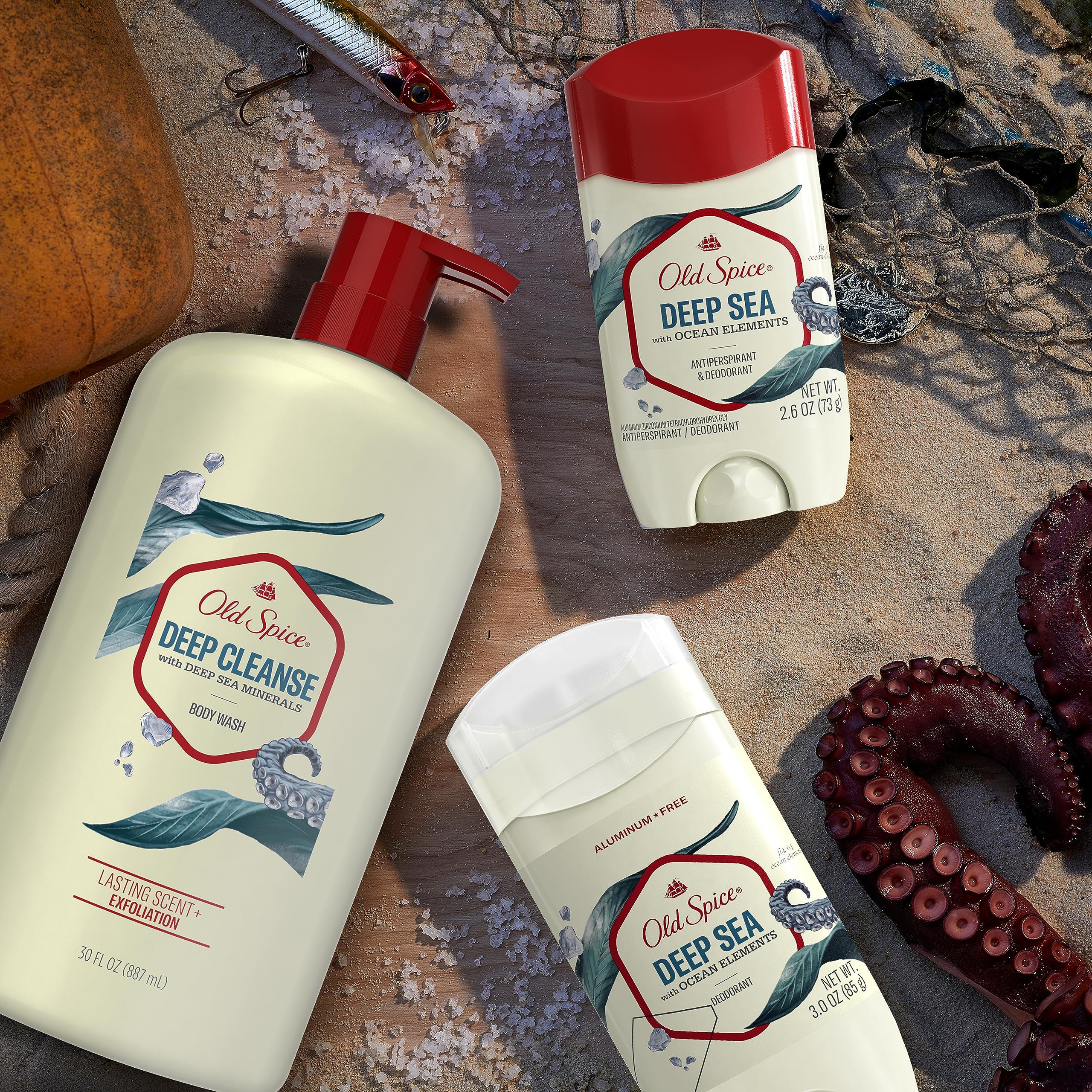 Foto 8 pulgar | Gel De Baño Old Spice Deep Cleanse Con Minerales De Aguas Profundas, 532 Ml - Venta Internacional.