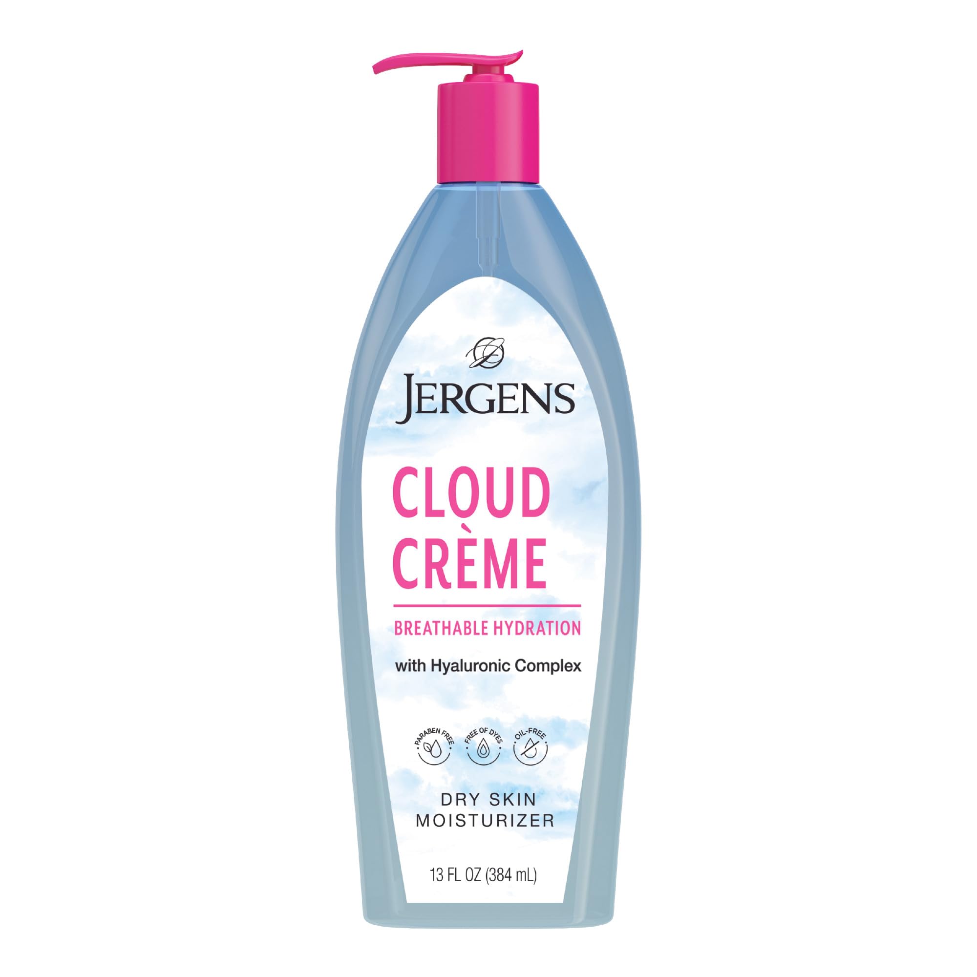 Loción Corporal Jergens Cloud Creme Hydrating 385 Ml Sin Parabenos - Venta Internacional.