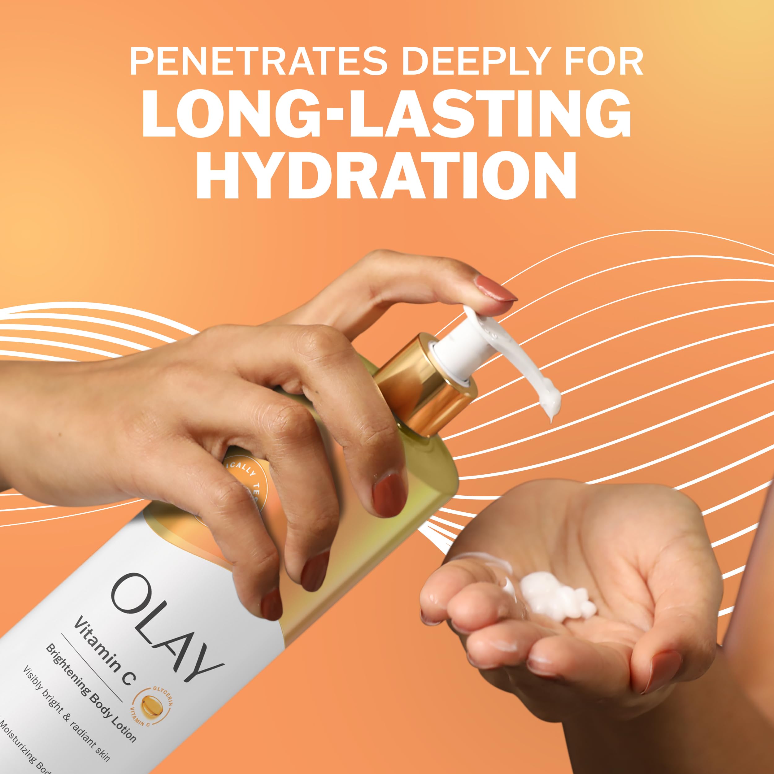 Foto 4 pulgar | Loción Corporal Olay Brightening, 24 Horas, Hidratante, Vitamina C, 500 Ml - Venta Internacional.