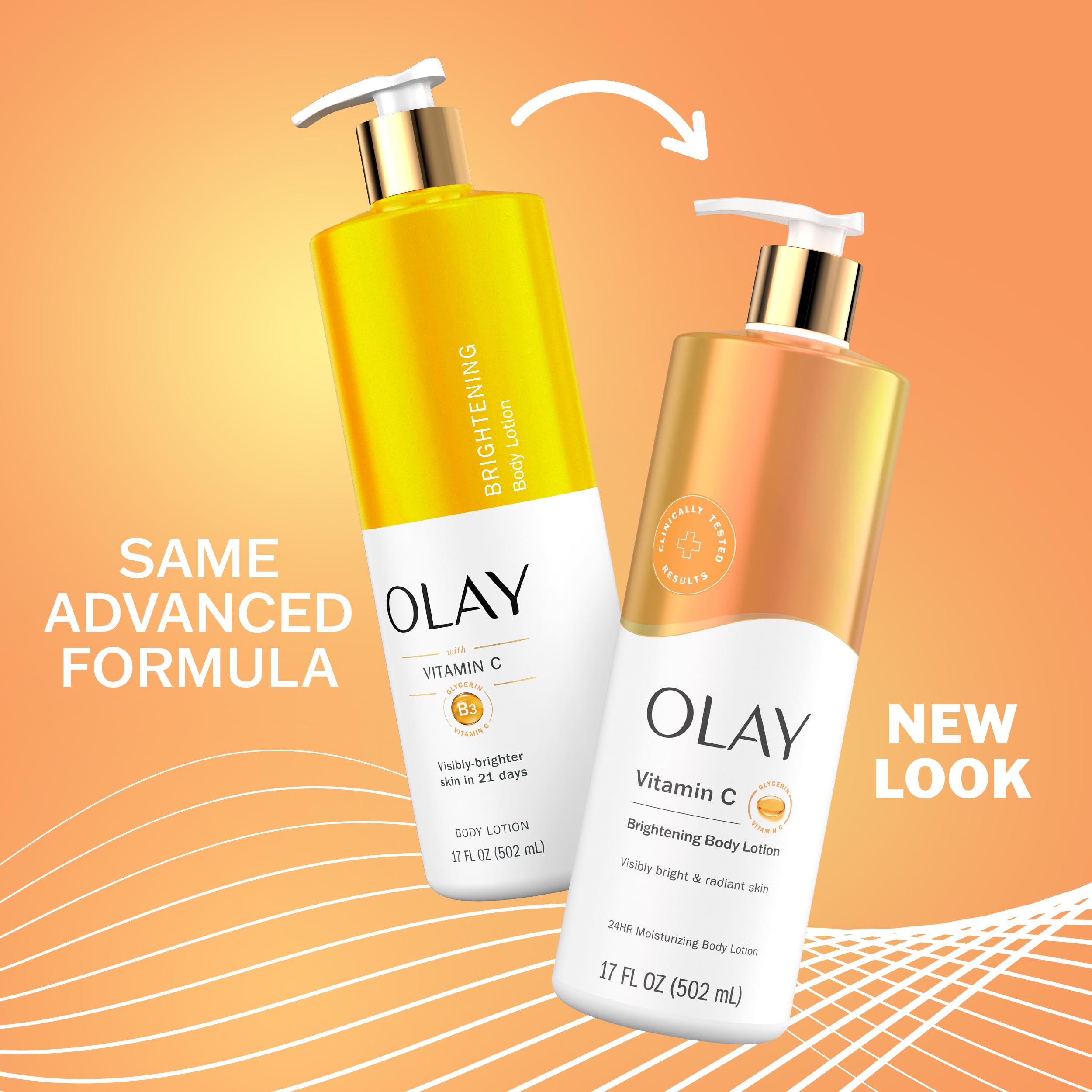 Foto 7 pulgar | Loción Corporal Olay Brightening, 24 Horas, Hidratante, Vitamina C, 500 Ml - Venta Internacional.