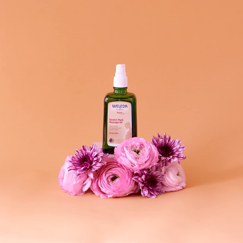 Foto 4 pulgar | Aceite De Masaje Weleda Stretch Mark Pregnancy 100 Ml Con Vitamina E - Venta Internacional.