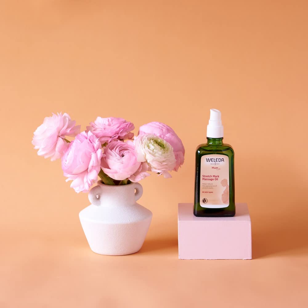Foto 6 pulgar | Aceite De Masaje Weleda Stretch Mark Pregnancy 100 Ml Con Vitamina E - Venta Internacional.