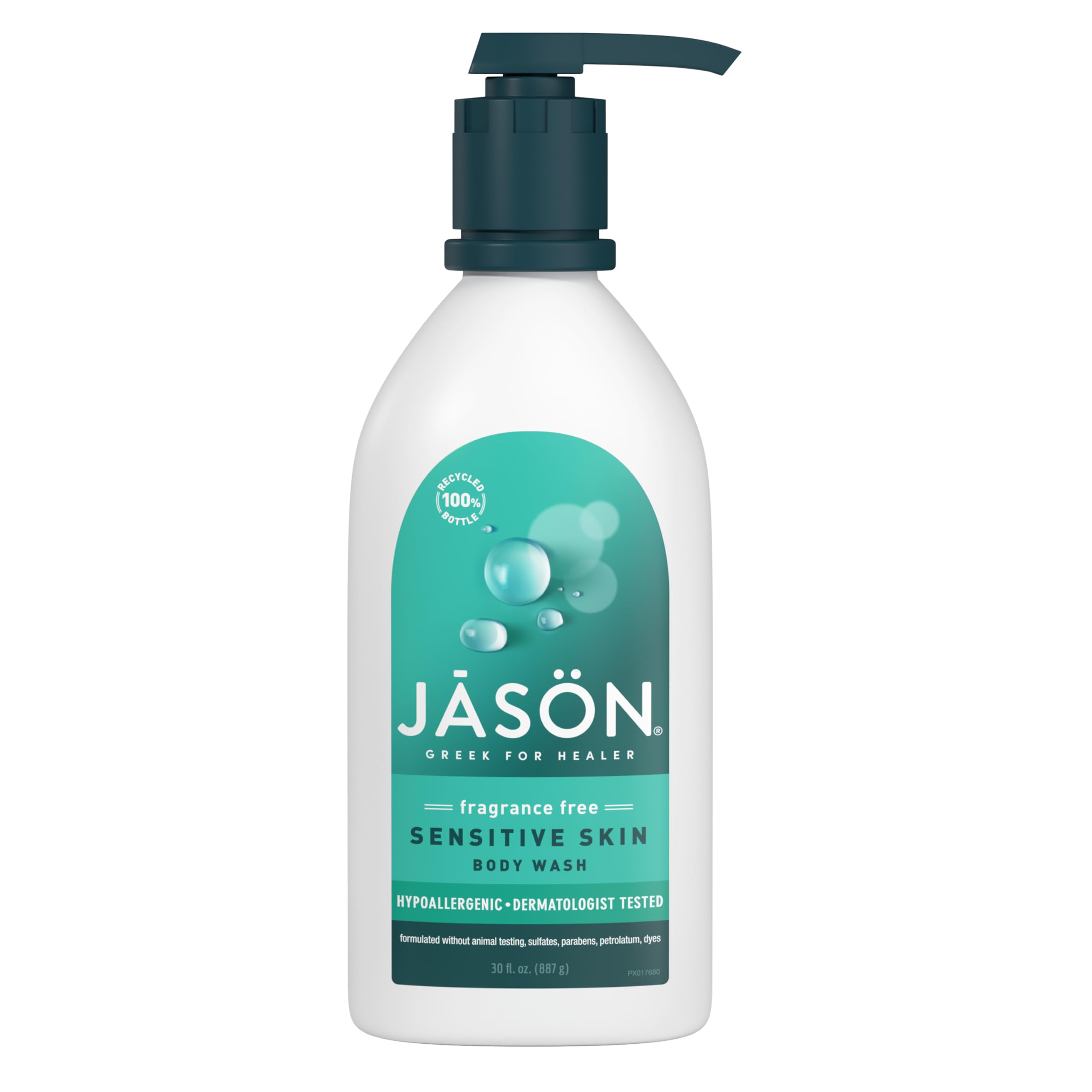 Gel De Baño Jason Sensitive Skin, Sin Fragancia, 900 Ml - Venta Internacional.