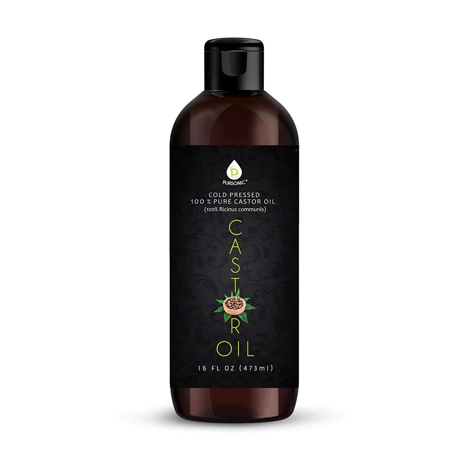 Foto 1 | Aceite De Ricino Pursonic, Prensado En Frío, 2 Unidades, 100% Puro, 4,7 Litros - Venta Internacional.