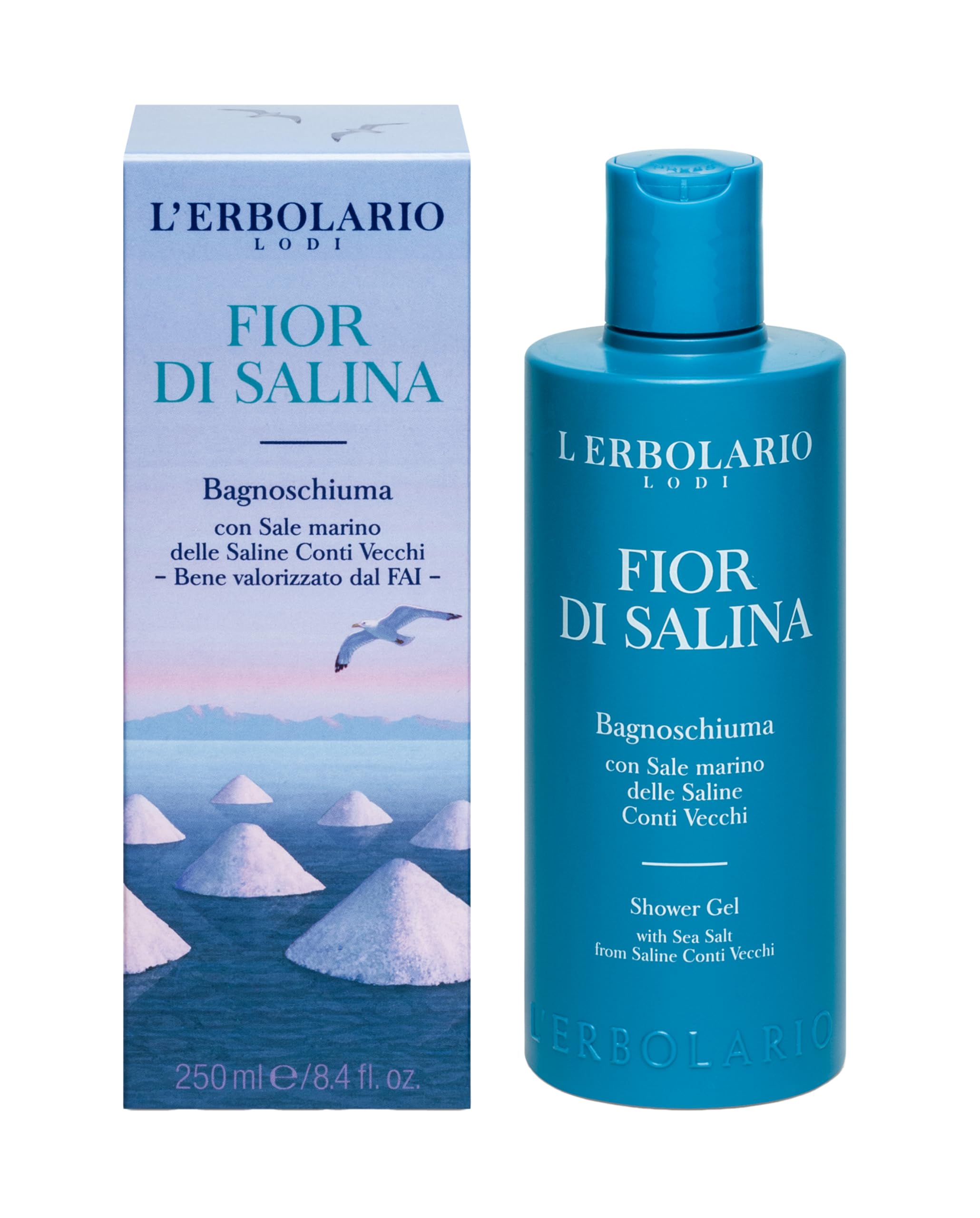 Gel De Ducha L'erbolario Fior Di Salina Gel Espumoso 250 Ml - Venta Internacional.