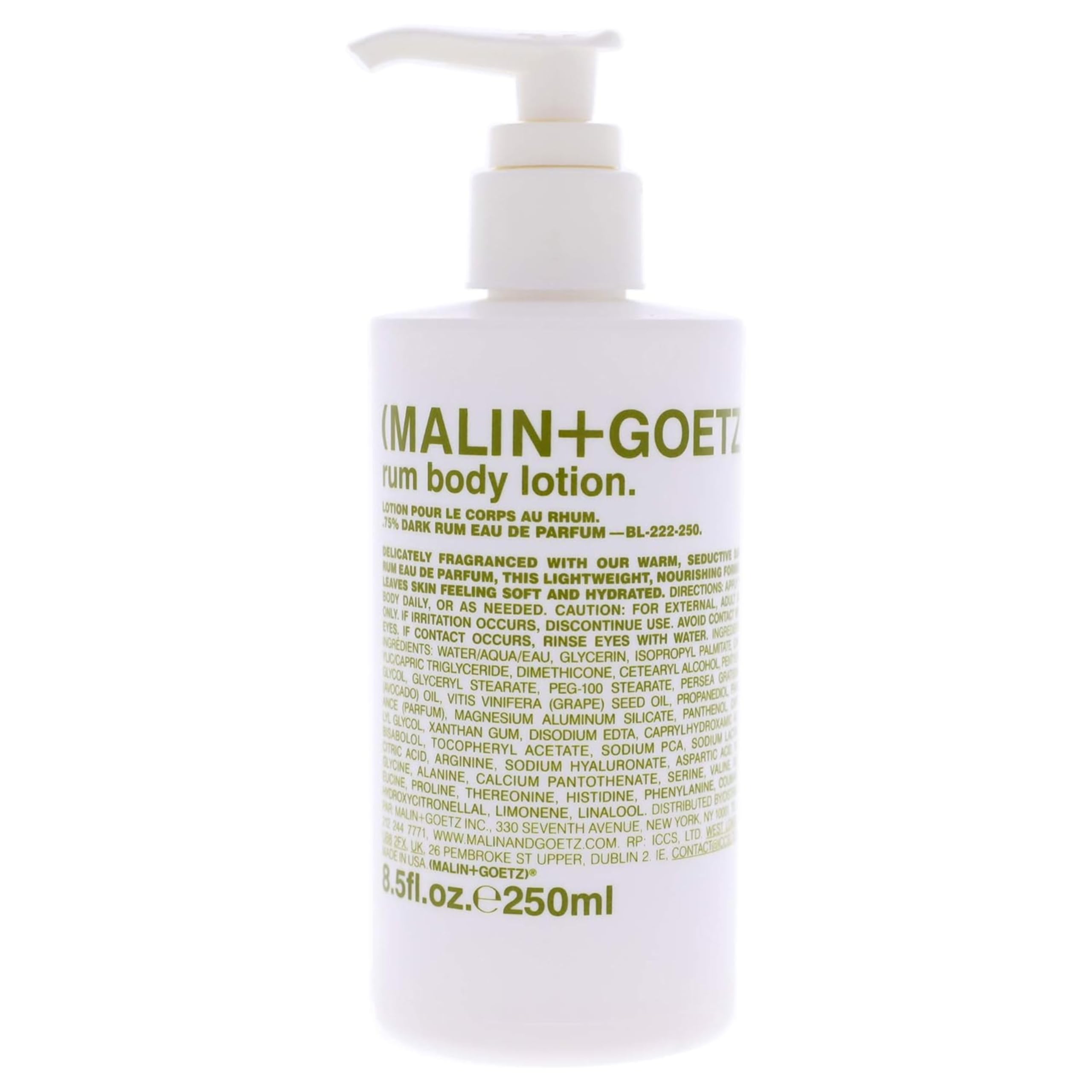 Loción Corporal Malin+goetz Rum 250 Ml Para Piel Seca - Venta Internacional.