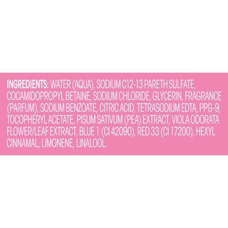 Foto 4 | Gel de Baño Suave Hidratante Violeta Guisante Dulce Vitamina E 532 Ml - Venta Internacional