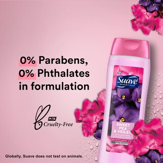 Foto 5 | Gel de Baño Suave Hidratante Violeta Guisante Dulce Vitamina E 532 Ml - Venta Internacional