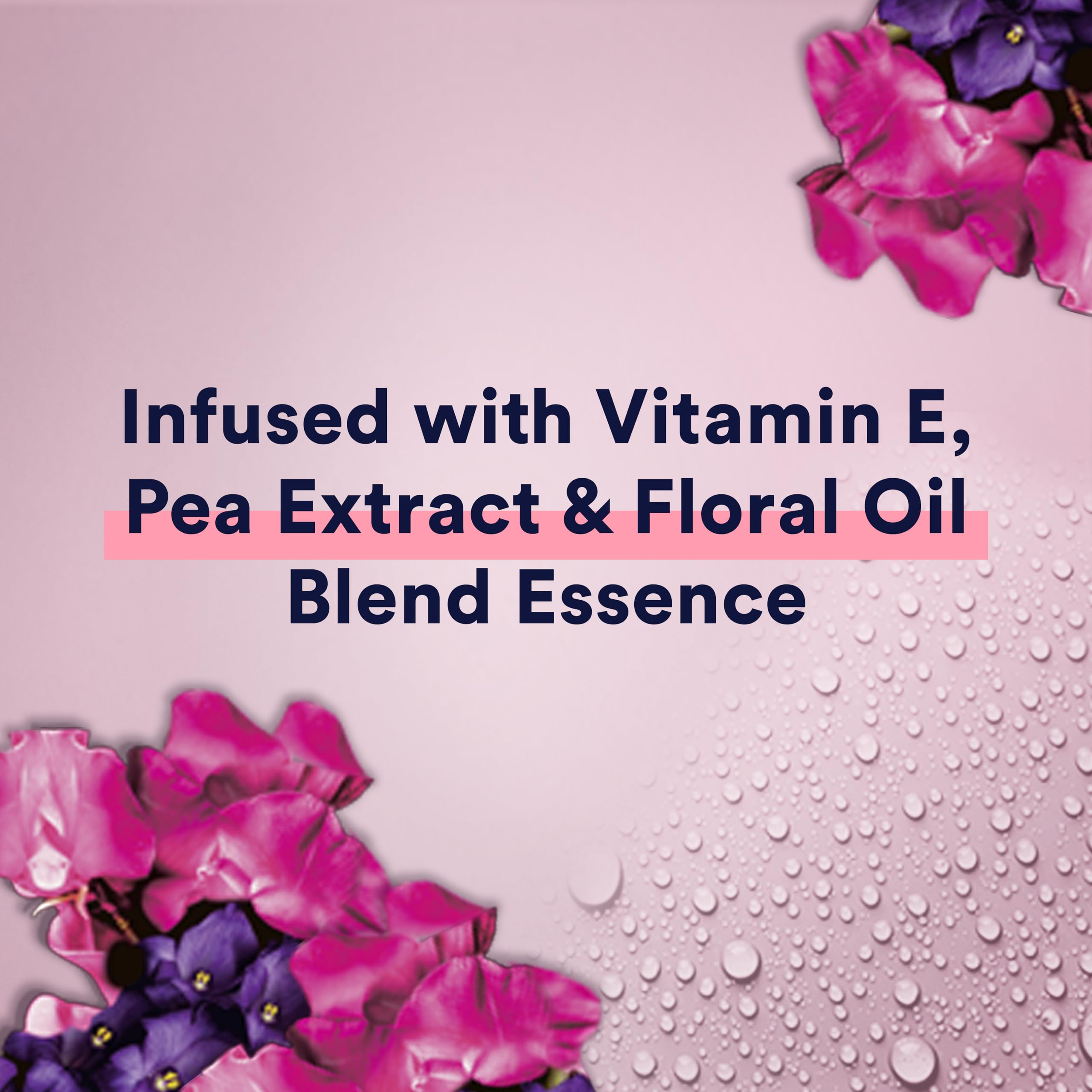 Foto 8 pulgar | Gel de Baño Suave Hidratante Violeta Guisante Dulce Vitamina E 532 Ml - Venta Internacional