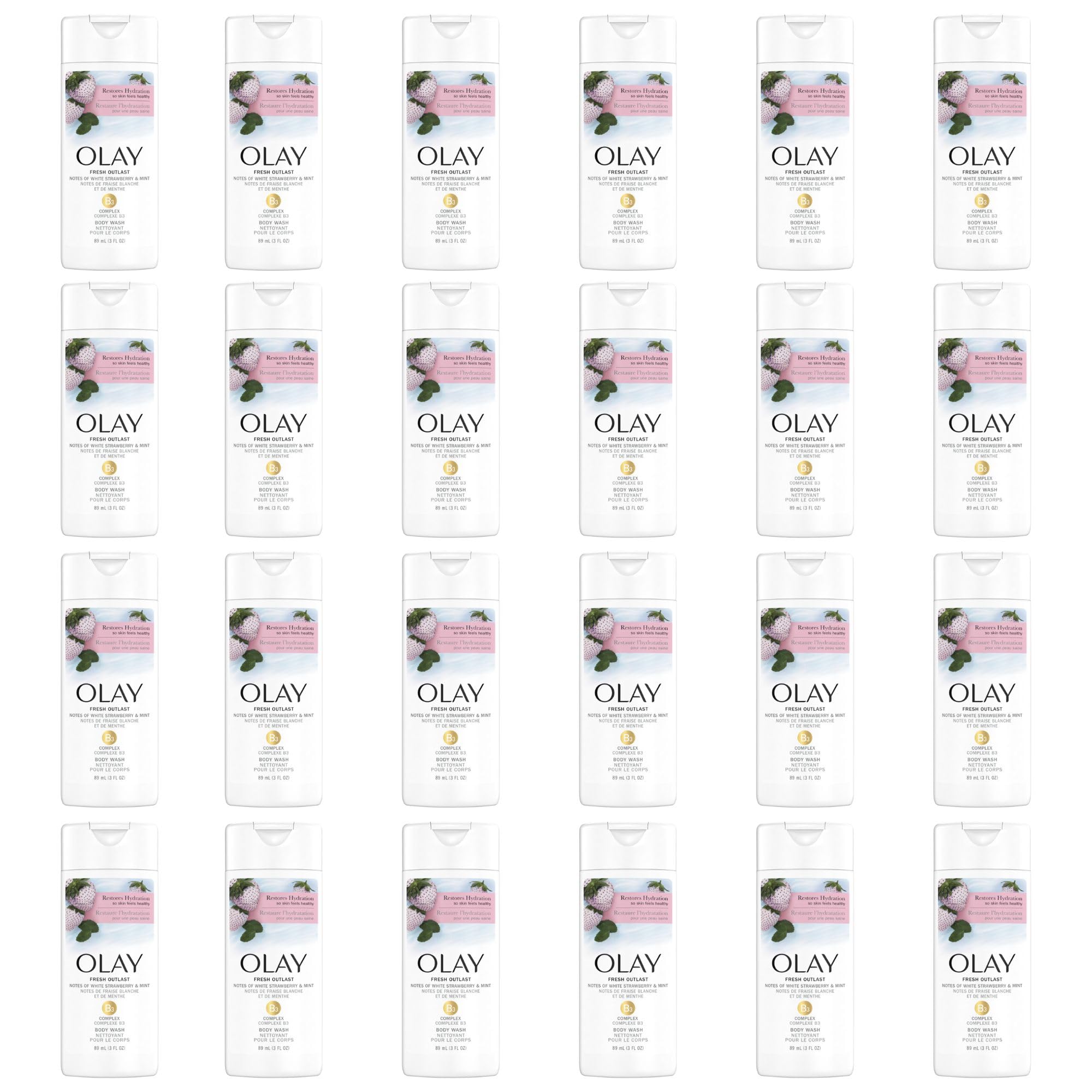 Foto 2 pulgar | Gel De Baño Olay Fresh Outlast Cooling White Fresa 90 Ml - Venta Internacional.