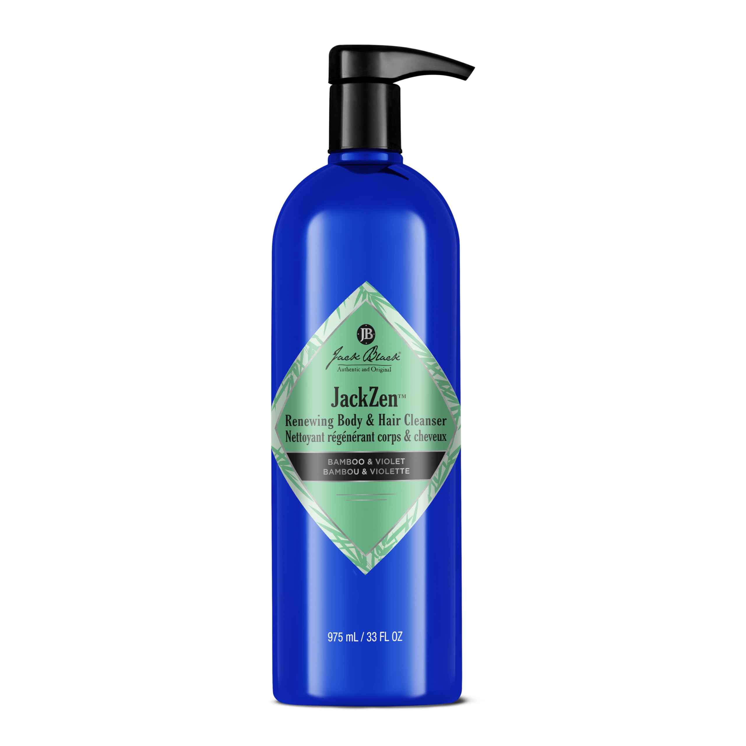 Limpiador Corporal Y Capilar Jack Black Jackzen Renewing 975 Ml - Venta Internacional.